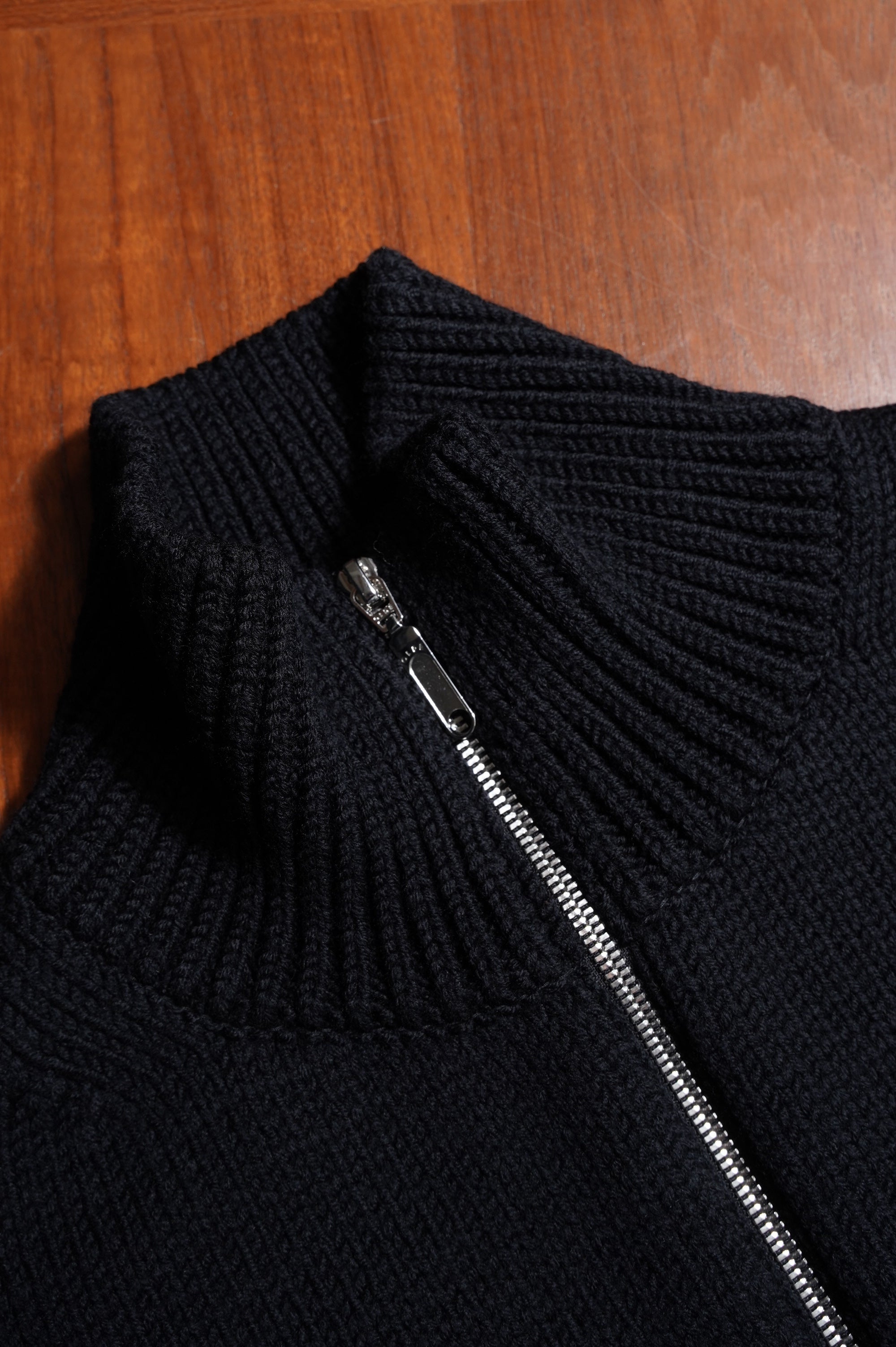 Olde H and Daughter "WOOL DRIVERS VEST" [BLACK]