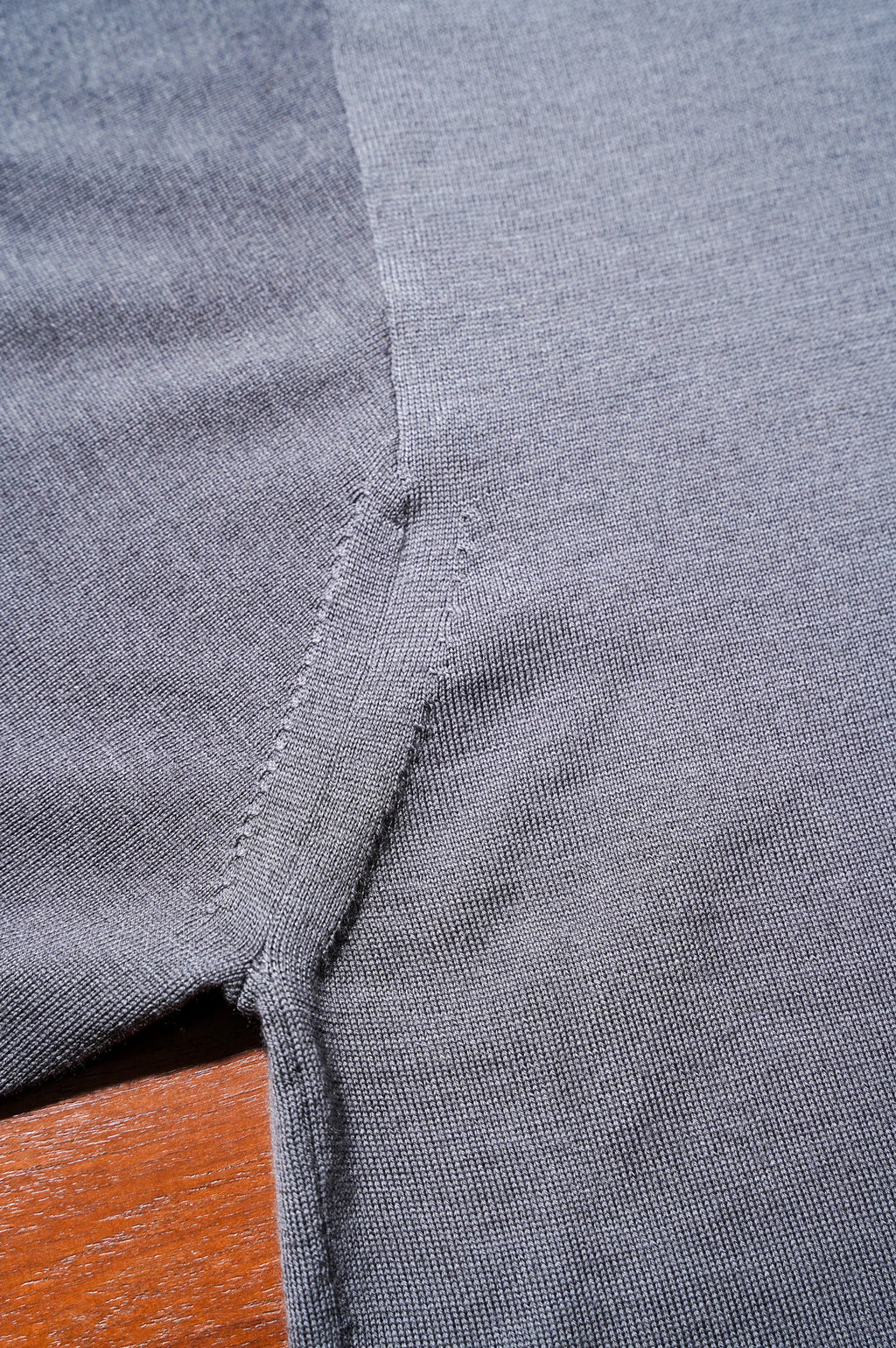 MEIAS "SUMMER WOOL BASIC TEE" [D.GRAY]