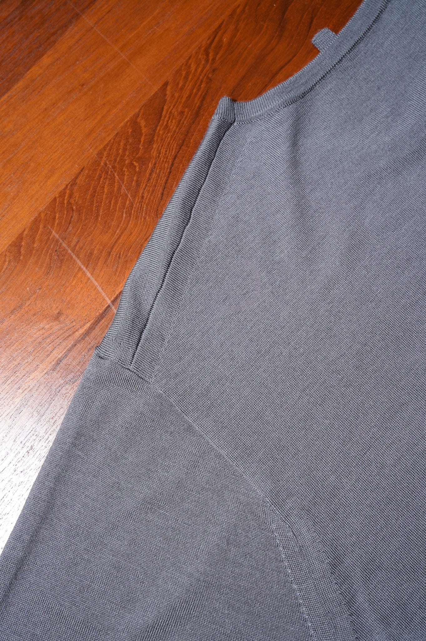 MEIAS "SUMMER WOOL BASIC TEE" [D.GRAY]