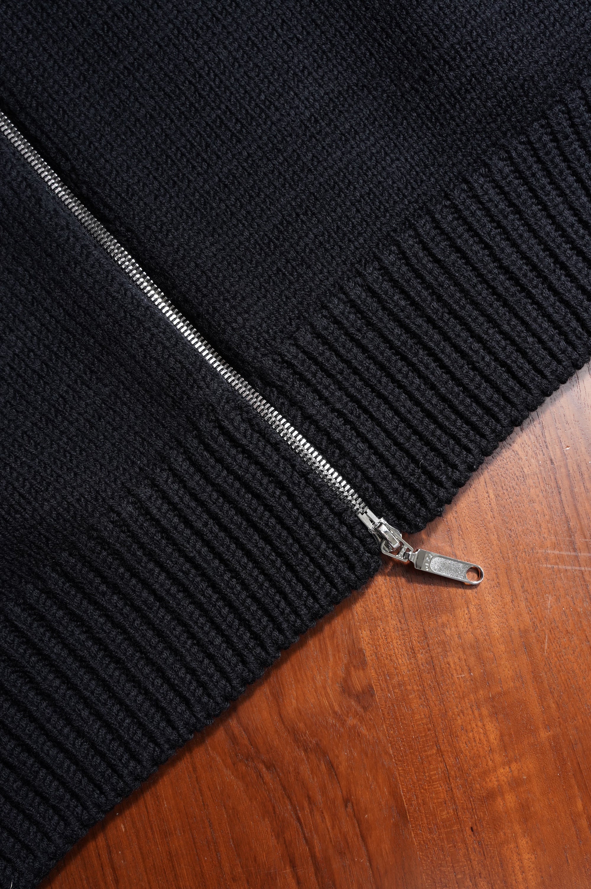 Olde H and Daughter "WOOL DRIVERS VEST" [BLACK]