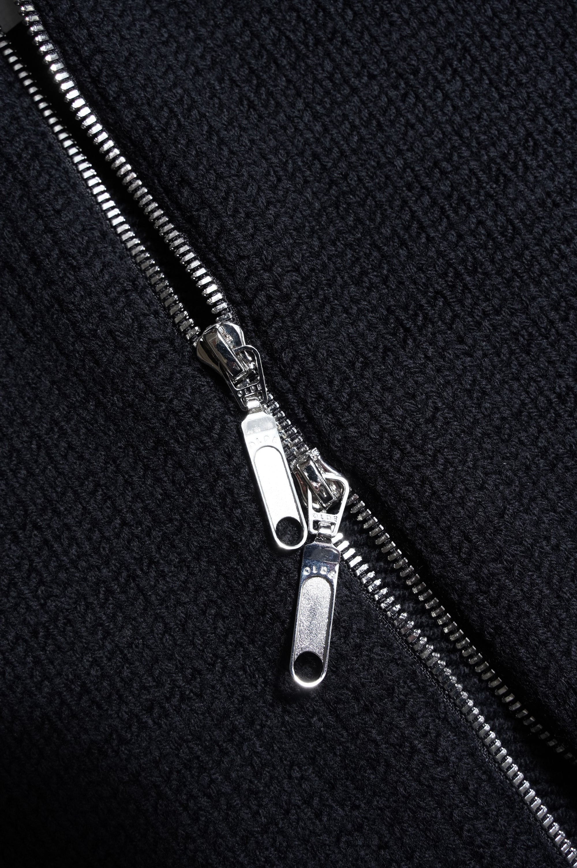 Olde H and Daughter "WOOL DRIVERS VEST" [BLACK]