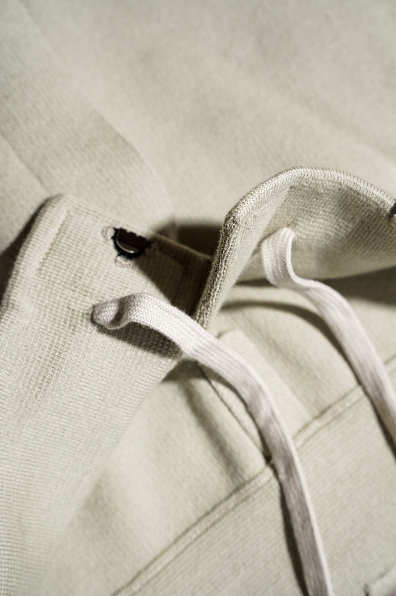 MEIAS "CO/WOOL WORK HALF PT" [BEIGE]