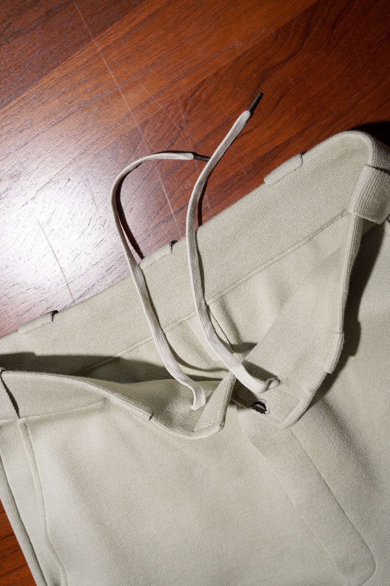 MEIAS "CO/WOOL WORK HALF PT" [BEIGE]