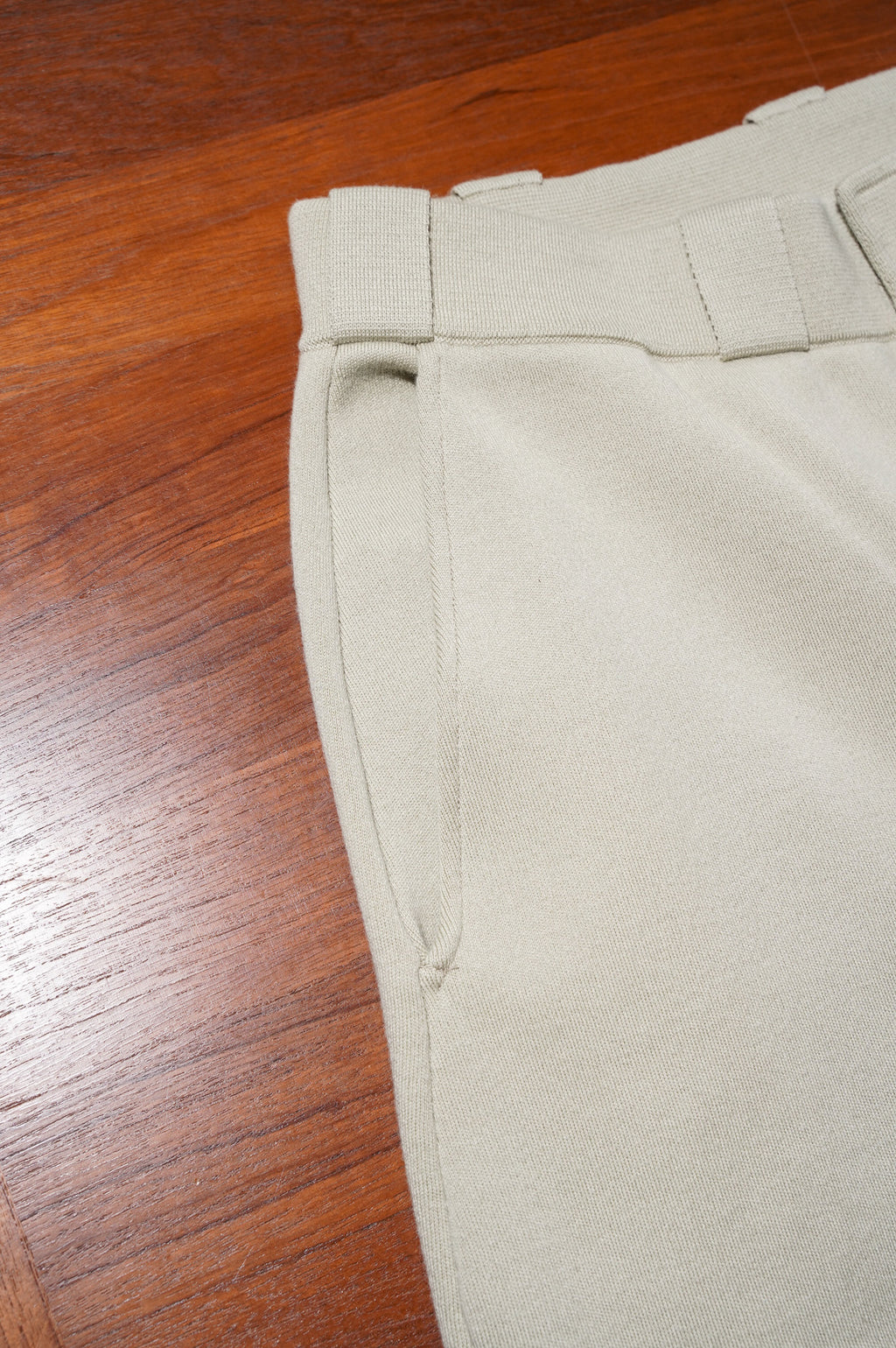 MEIAS "CO/WOOL WORK HALF PT" [BEIGE]
