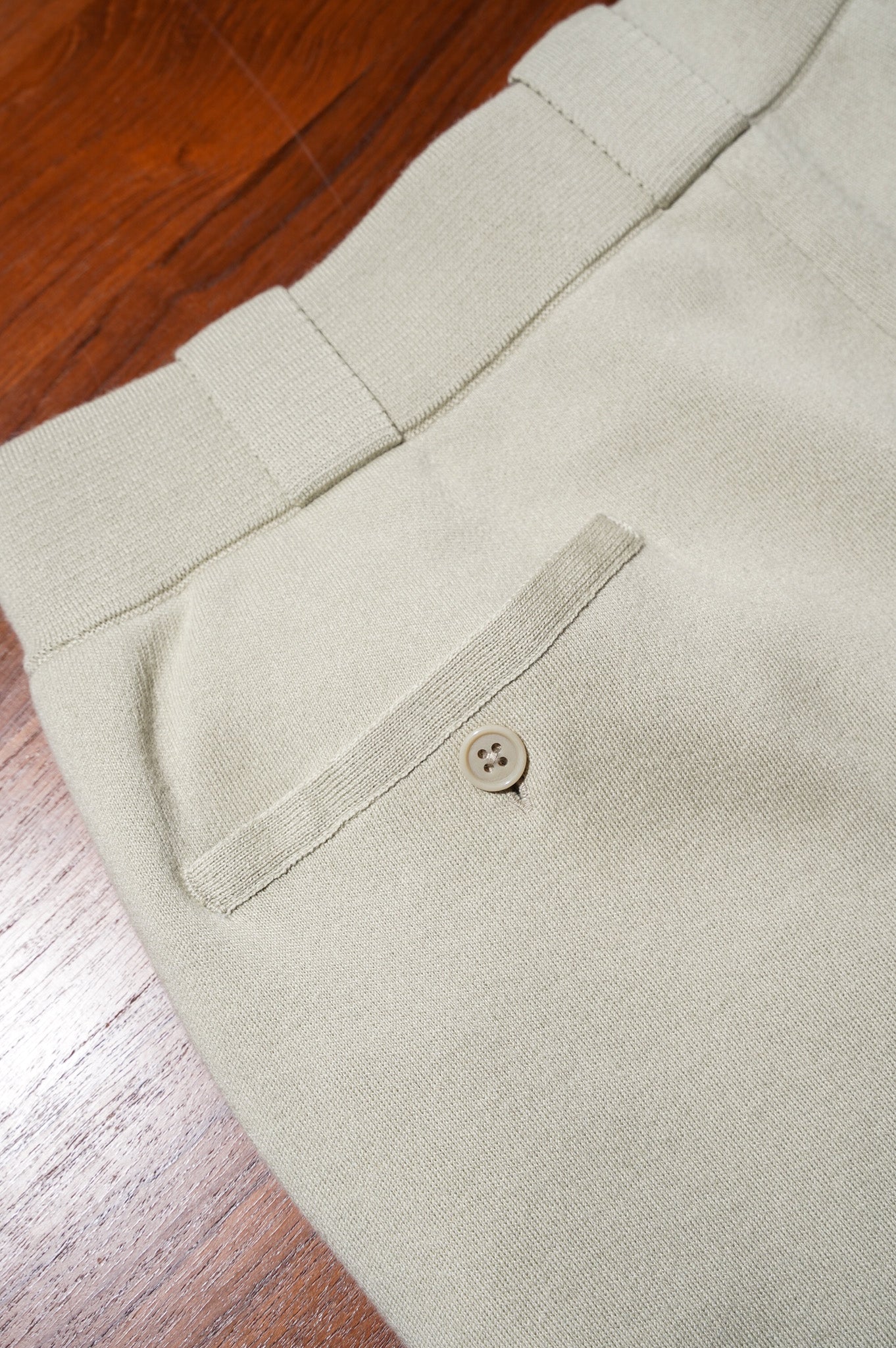MEIAS "CO/WOOL WORK HALF PT" [BEIGE]