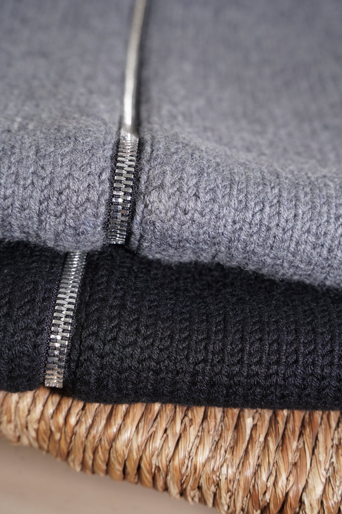 Olde H and Daughter "WOOL DRIVERS VEST" [CHARCOAL]