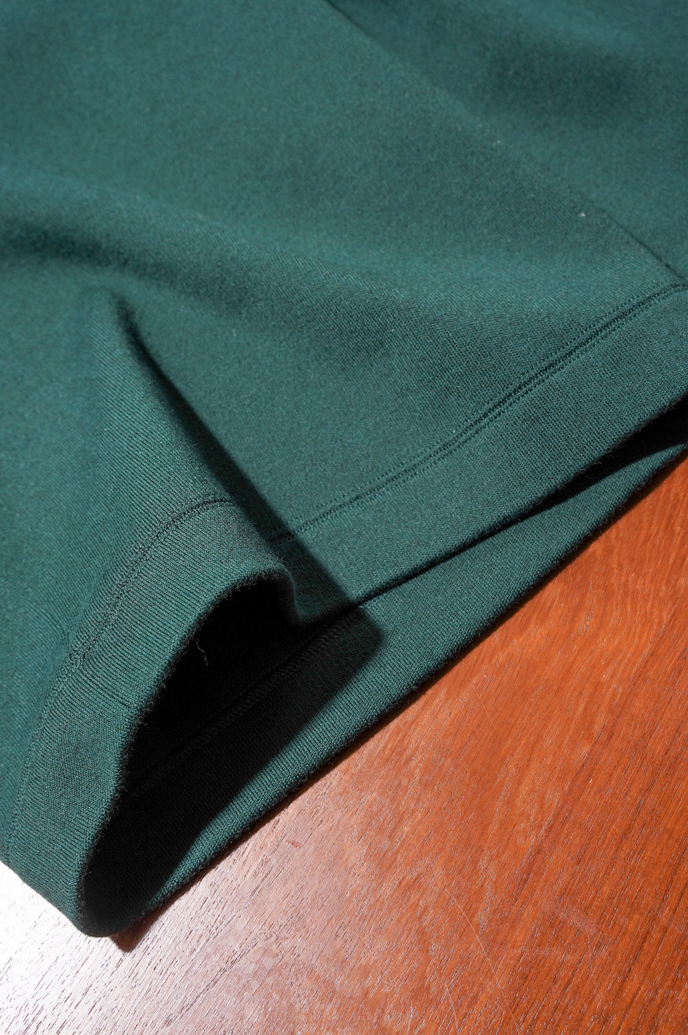 MEIAS "CO/WOOL WORK HALF PT" [D.GREEN]