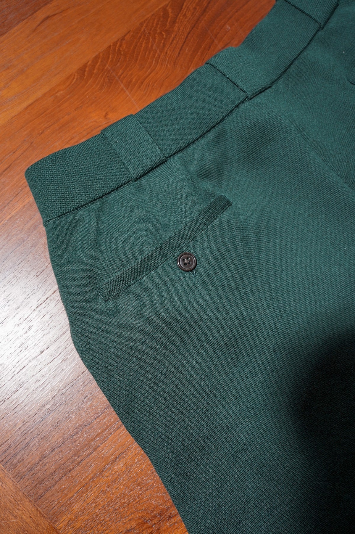 MEIAS "CO/WOOL WORK HALF PT" [D.GREEN]