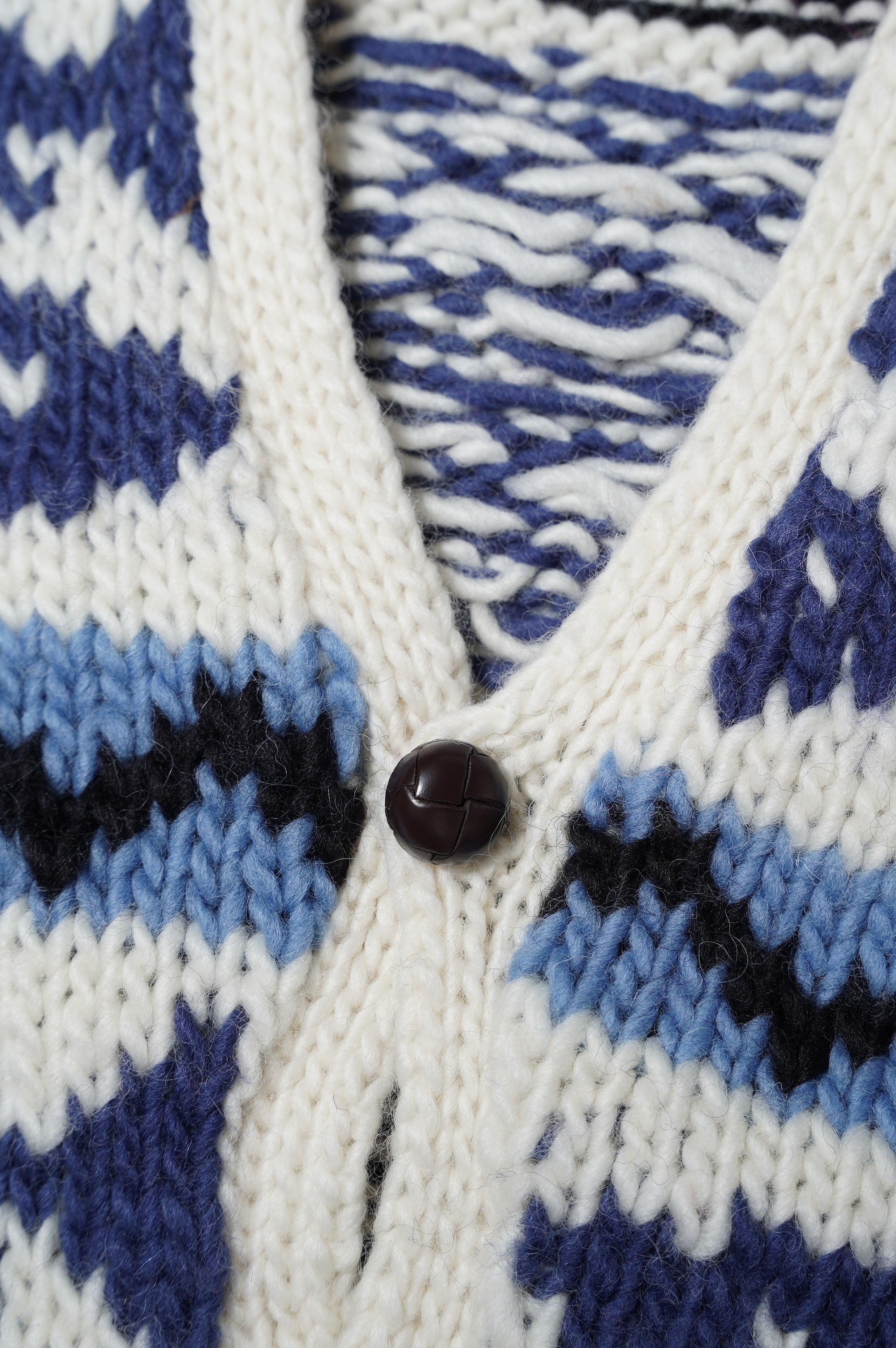 Gurank "Hand Knitting Cardigan" [WHITE]