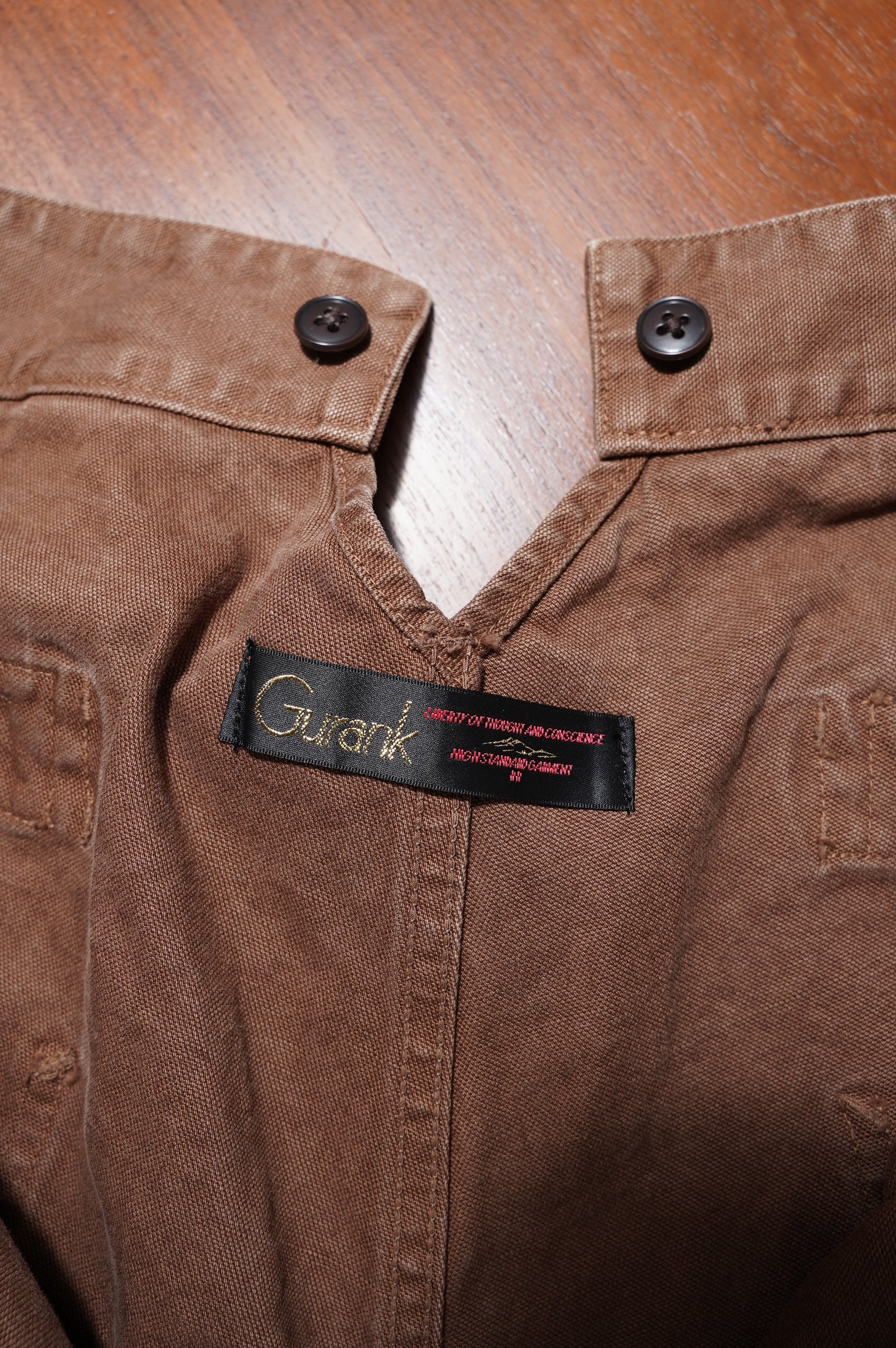 Gurank "Railway Pants" [camel]