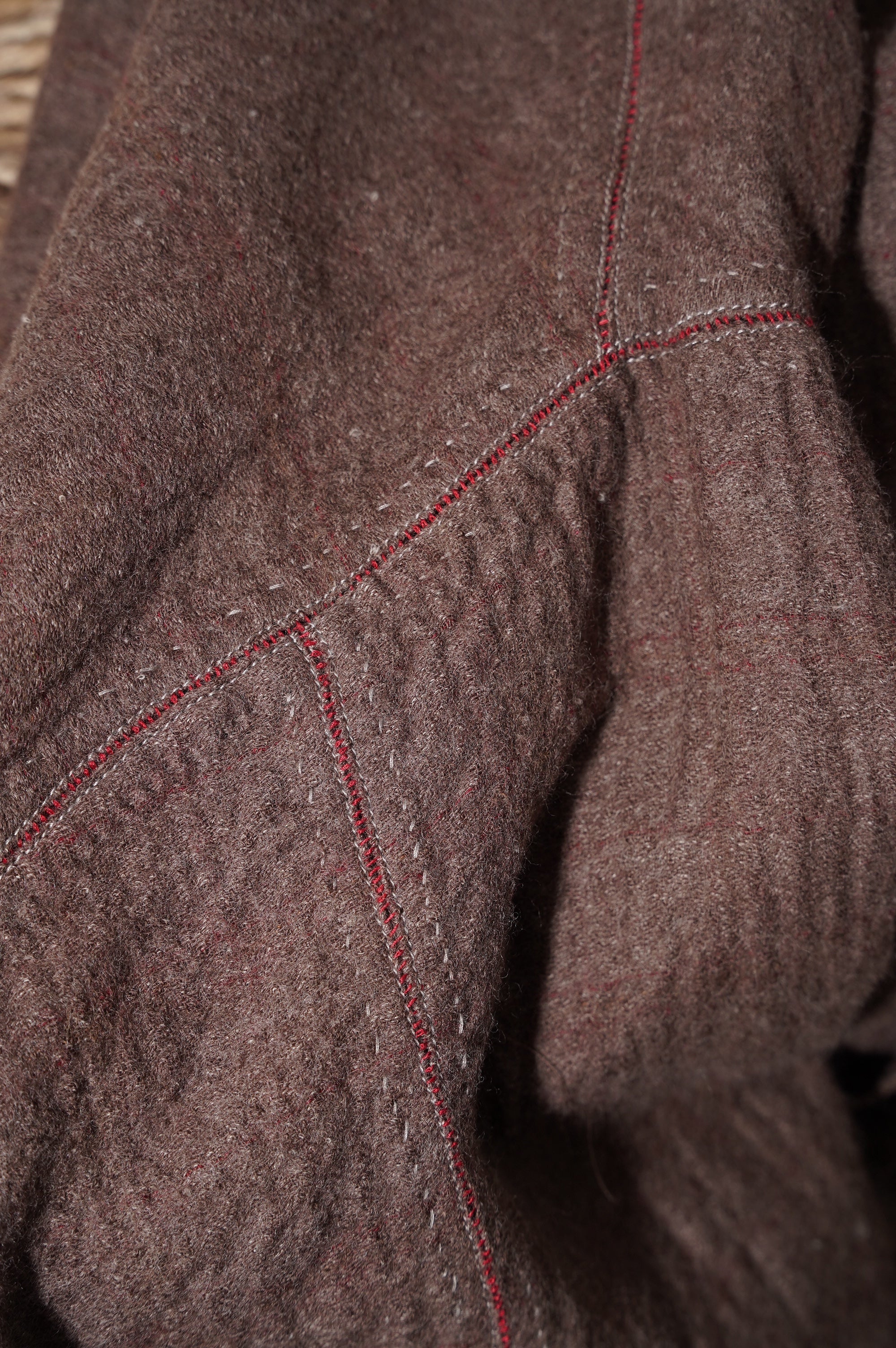 MAATEE&SONS "GUPTA W FACE COVERALL" [BROWN]