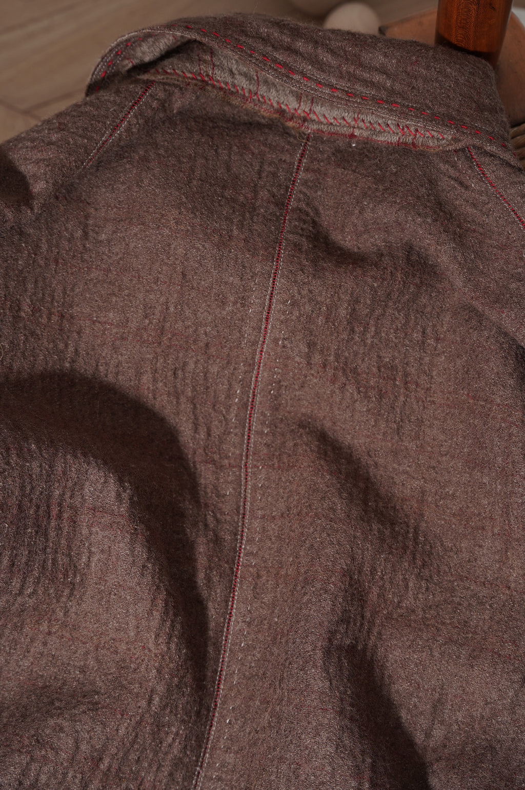 MAATEE&SONS "GUPTA W FACE COVERALL" [BROWN]