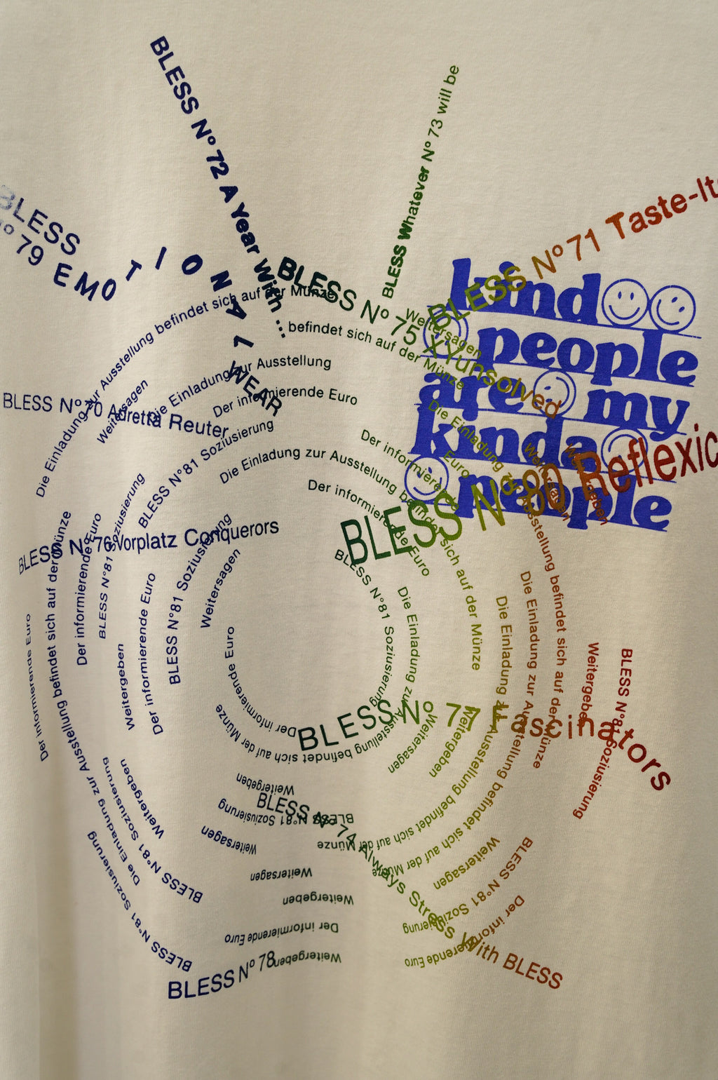 BLESS "Multicollection Vintage T-shirts" [WHITE2]