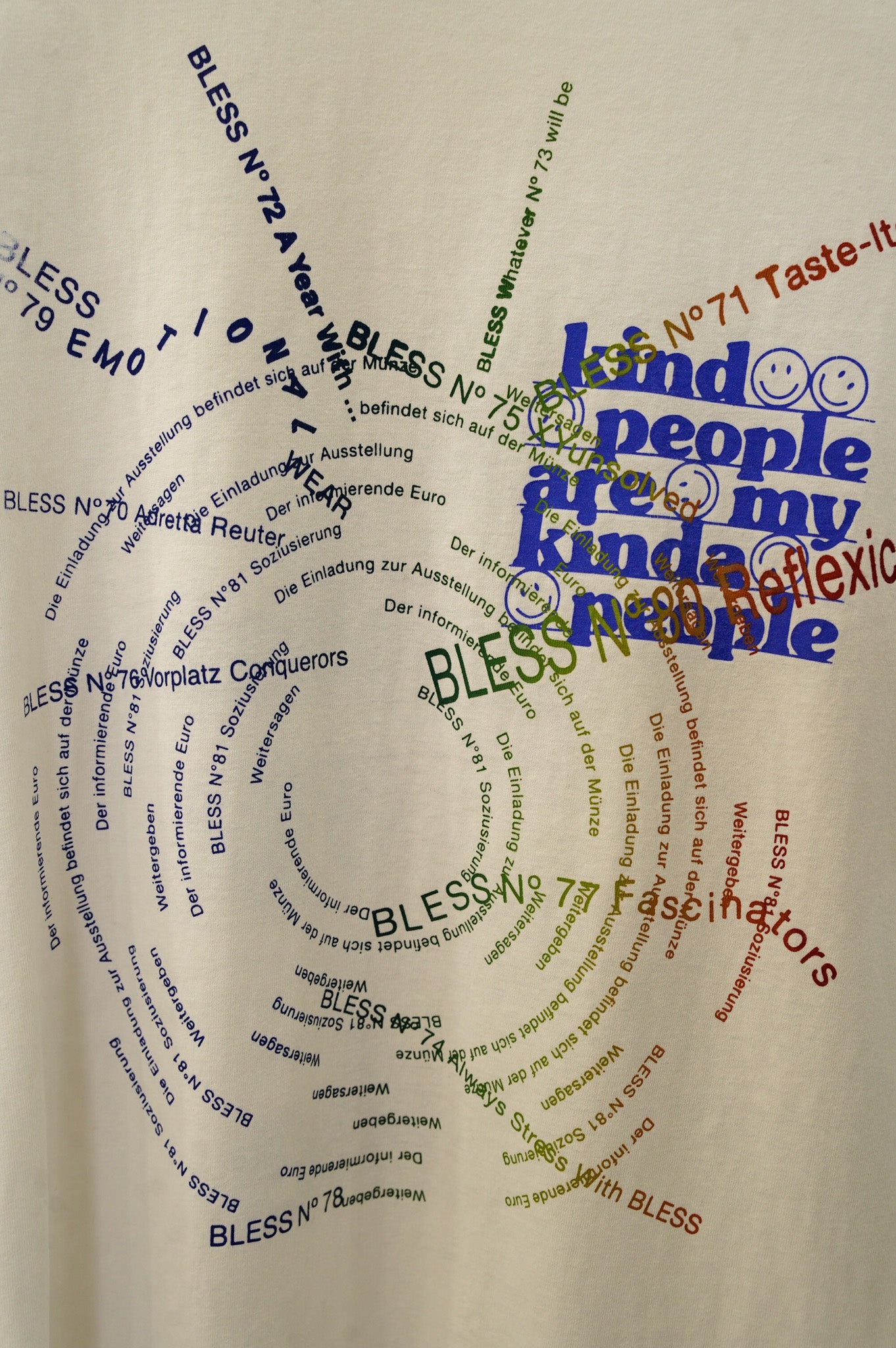BLESS "Multicollection Vintage T-shirts" [WHITE2]