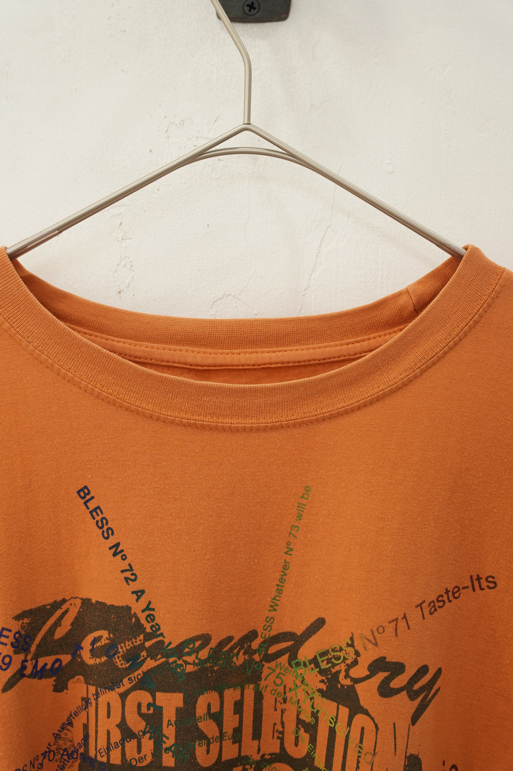 BLESS "Multicollection Vintage T-shirts" [ORANGE]