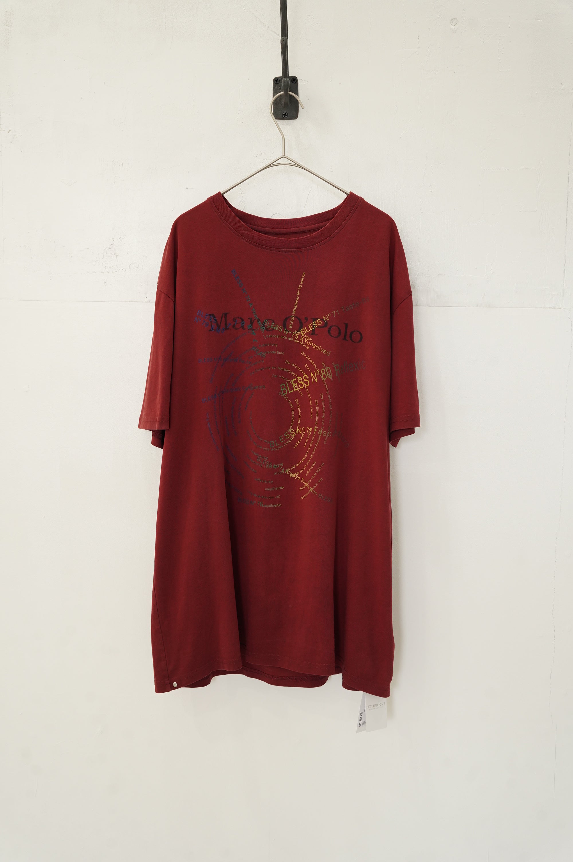 BLESS "Muticollection Vintage T-shirts" [RED]