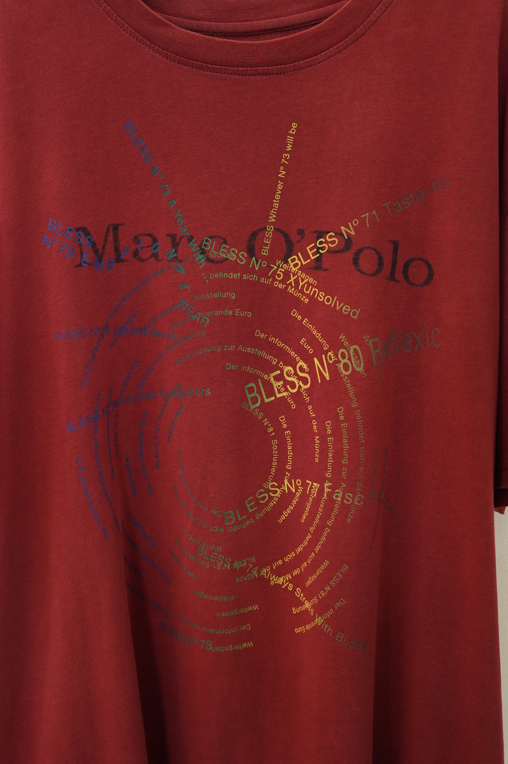BLESS "Muticollection Vintage T-shirts" [RED]