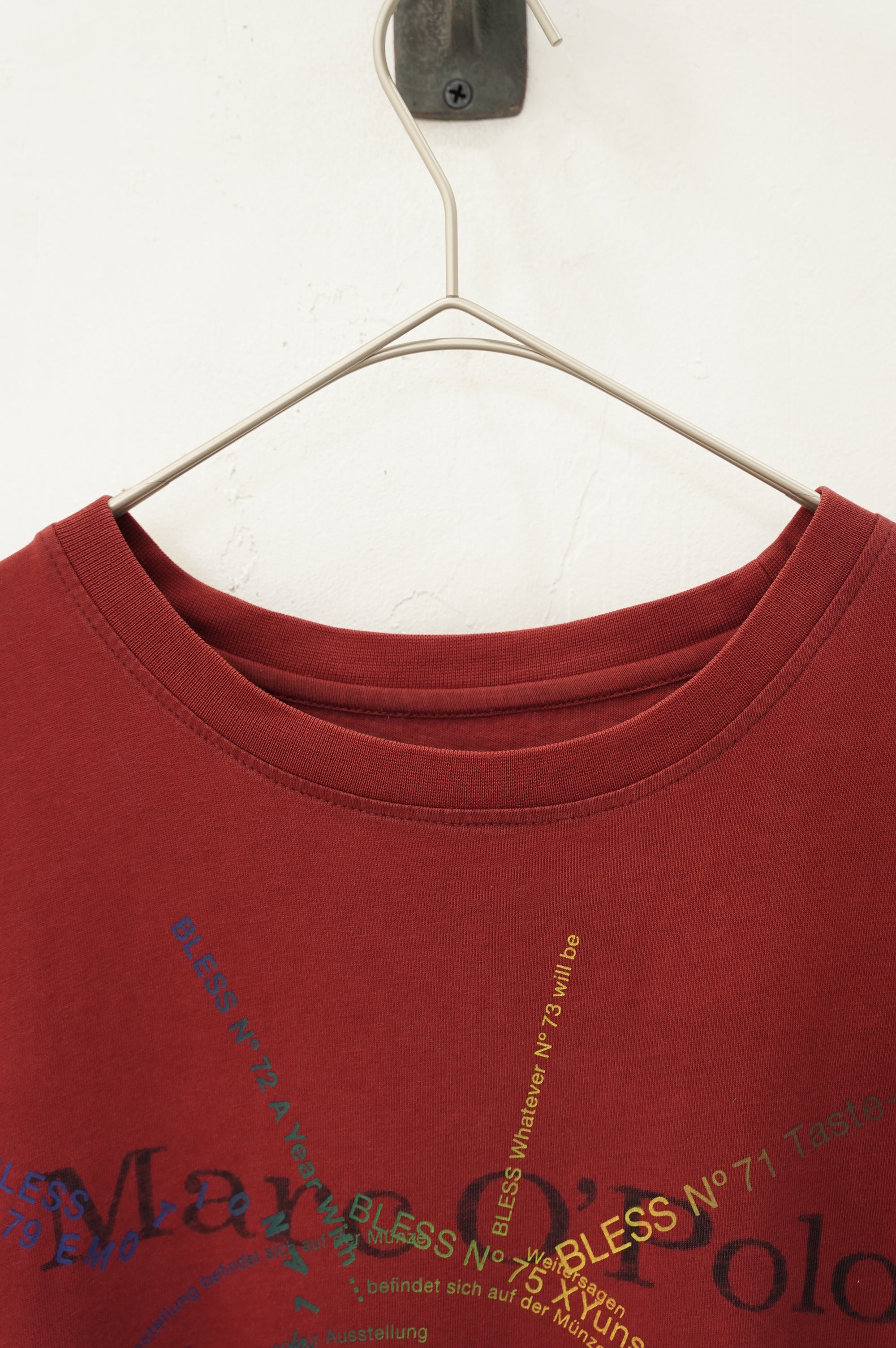 BLESS "Muticollection Vintage T-shirts" [RED]