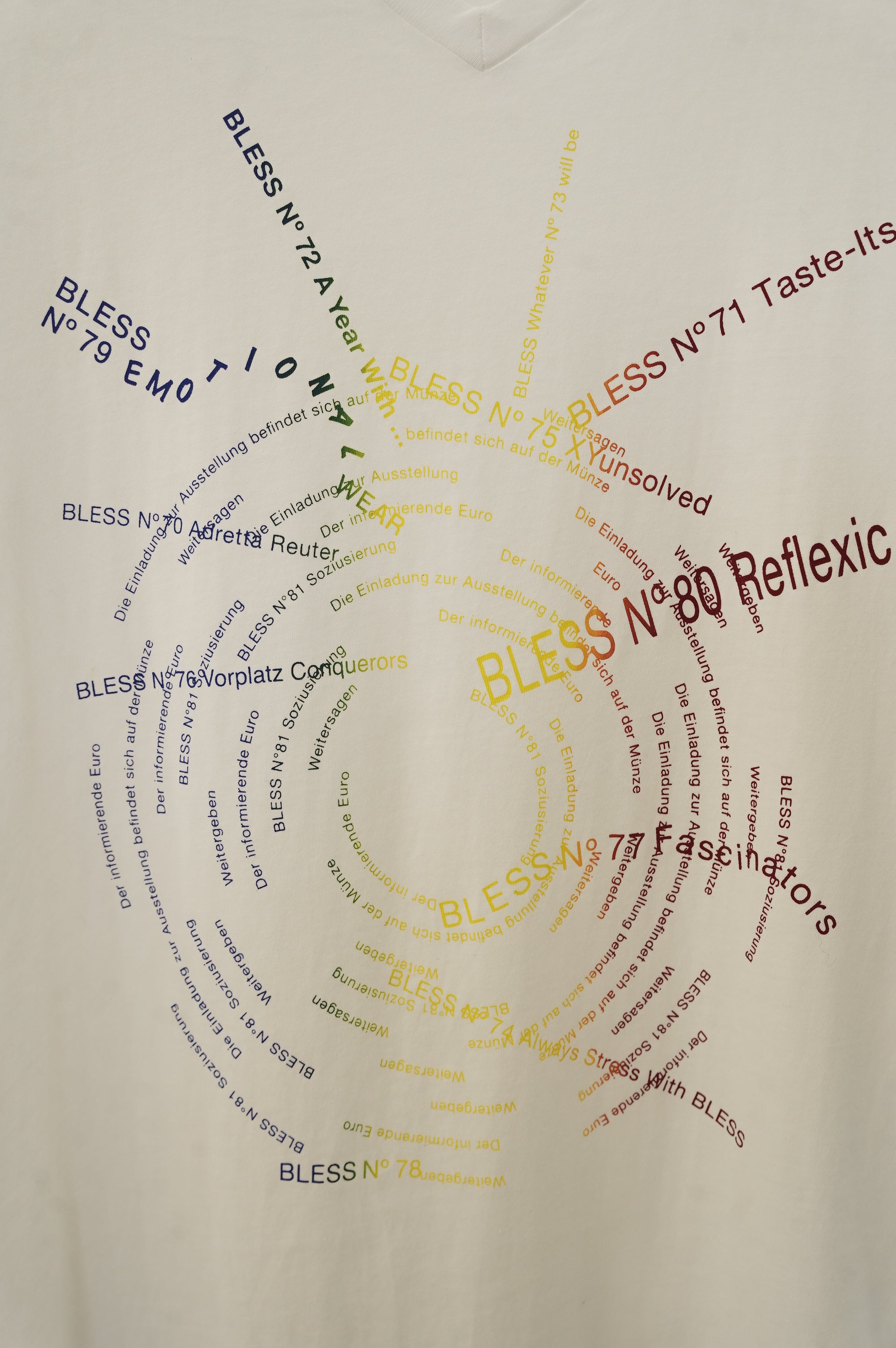 BLESS "Multicollection Vintage T-shirts" [WHITE3]