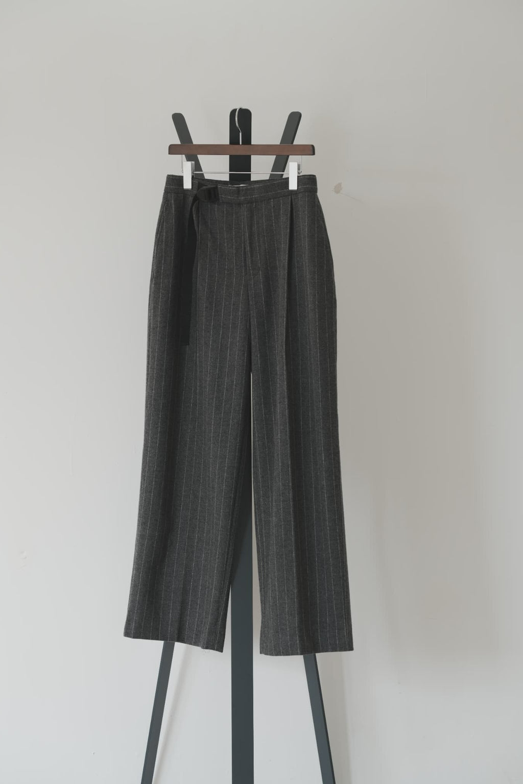 REVERBERATE "TACKED TROUSERS-TW" [GREY]