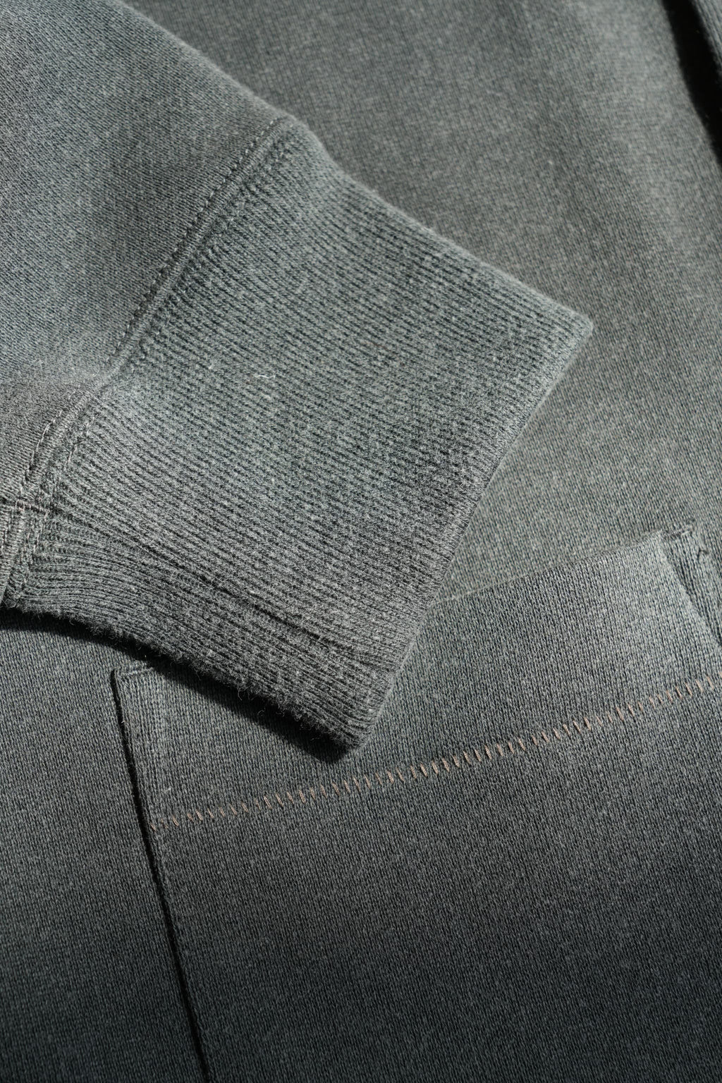 MAATEE&SONS "SNAP CARDIGAN" [FADE BLACK]