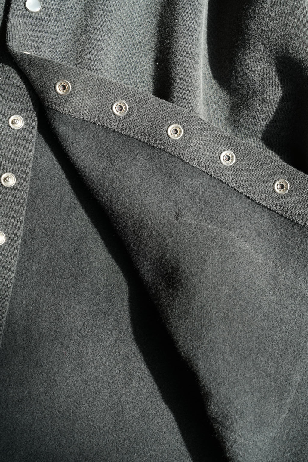MAATEE&SONS "SNAP CARDIGAN" [FADE BLACK]