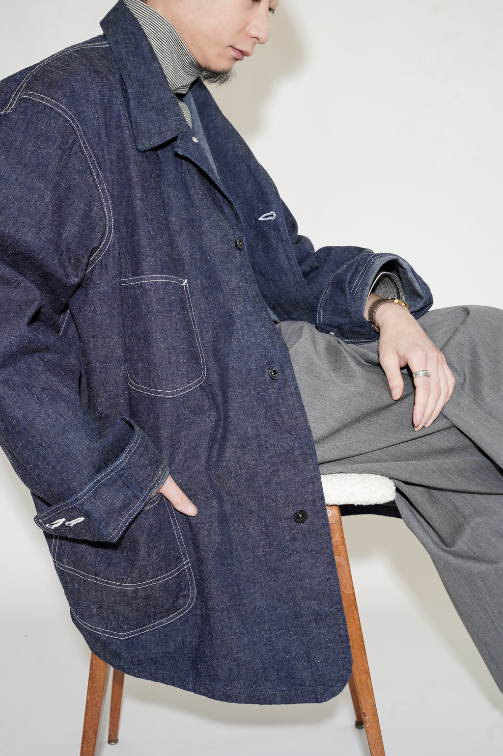 KOOKY ZOO "WW2 CHORE JACKET"