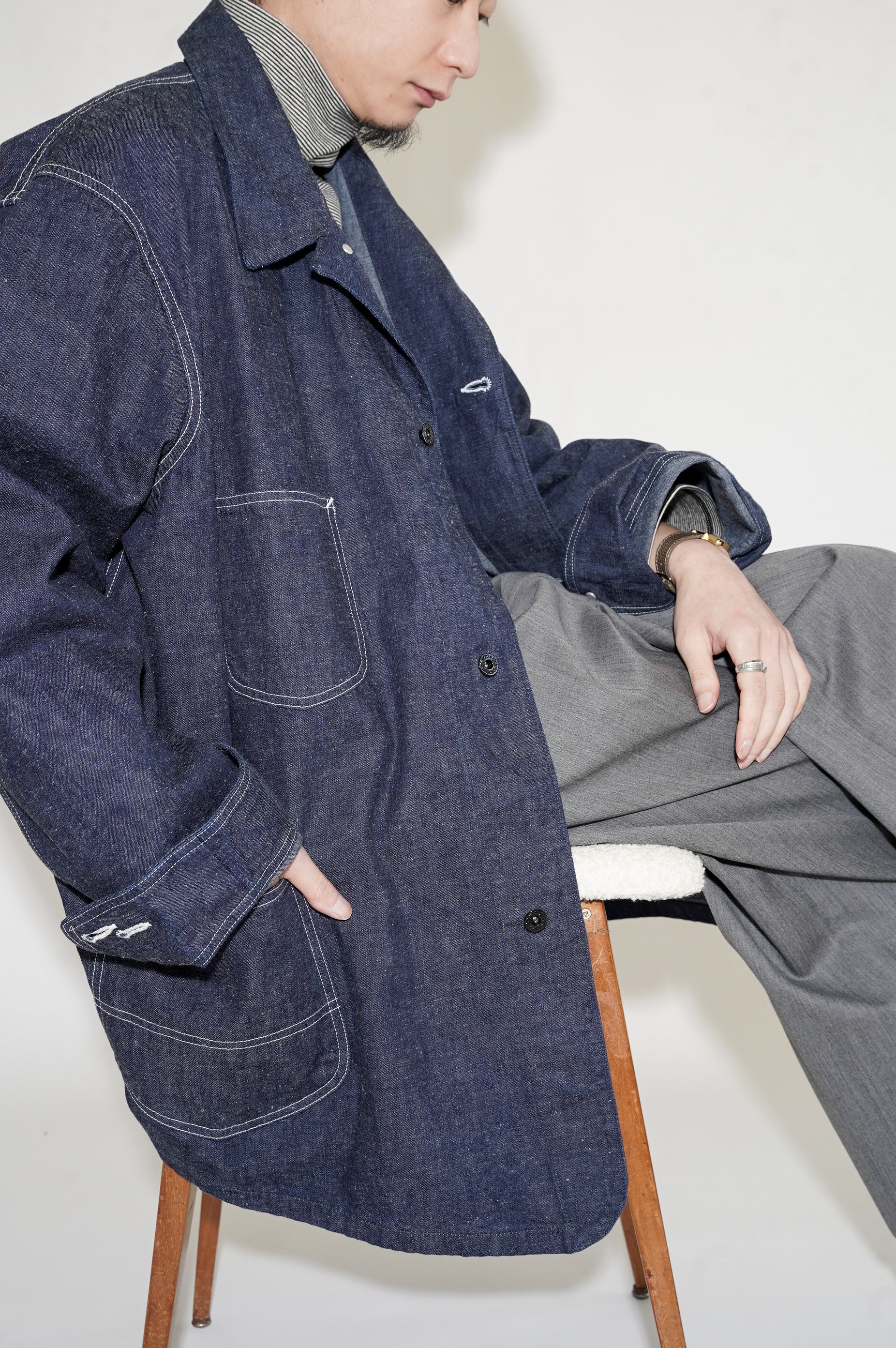 KOOKY ZOO "WW2 CHORE JACKET"