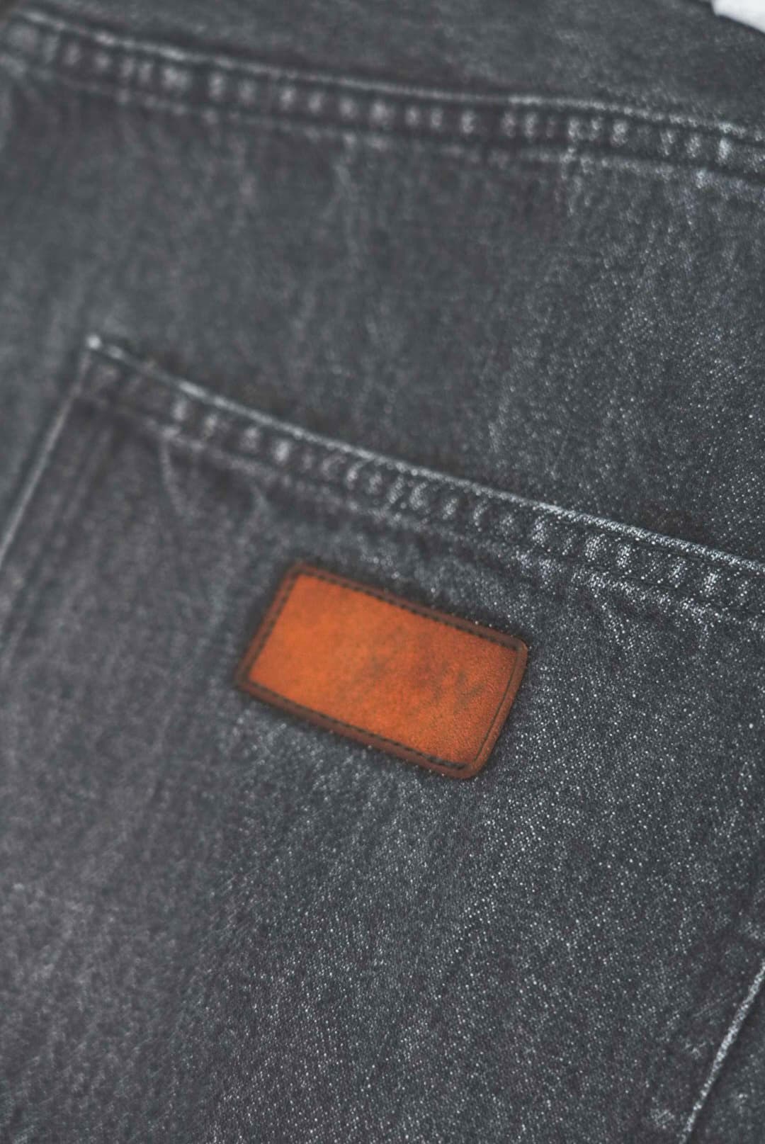 Gurank "Distressed Selvage Jeans" [BLACK]