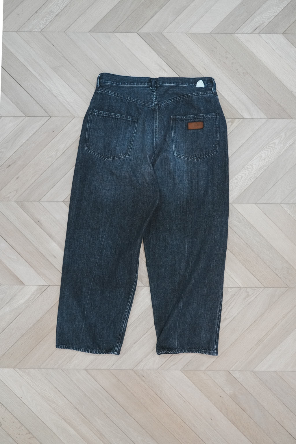 Gurank "Distressed Selvage Jeans" [BLACK]