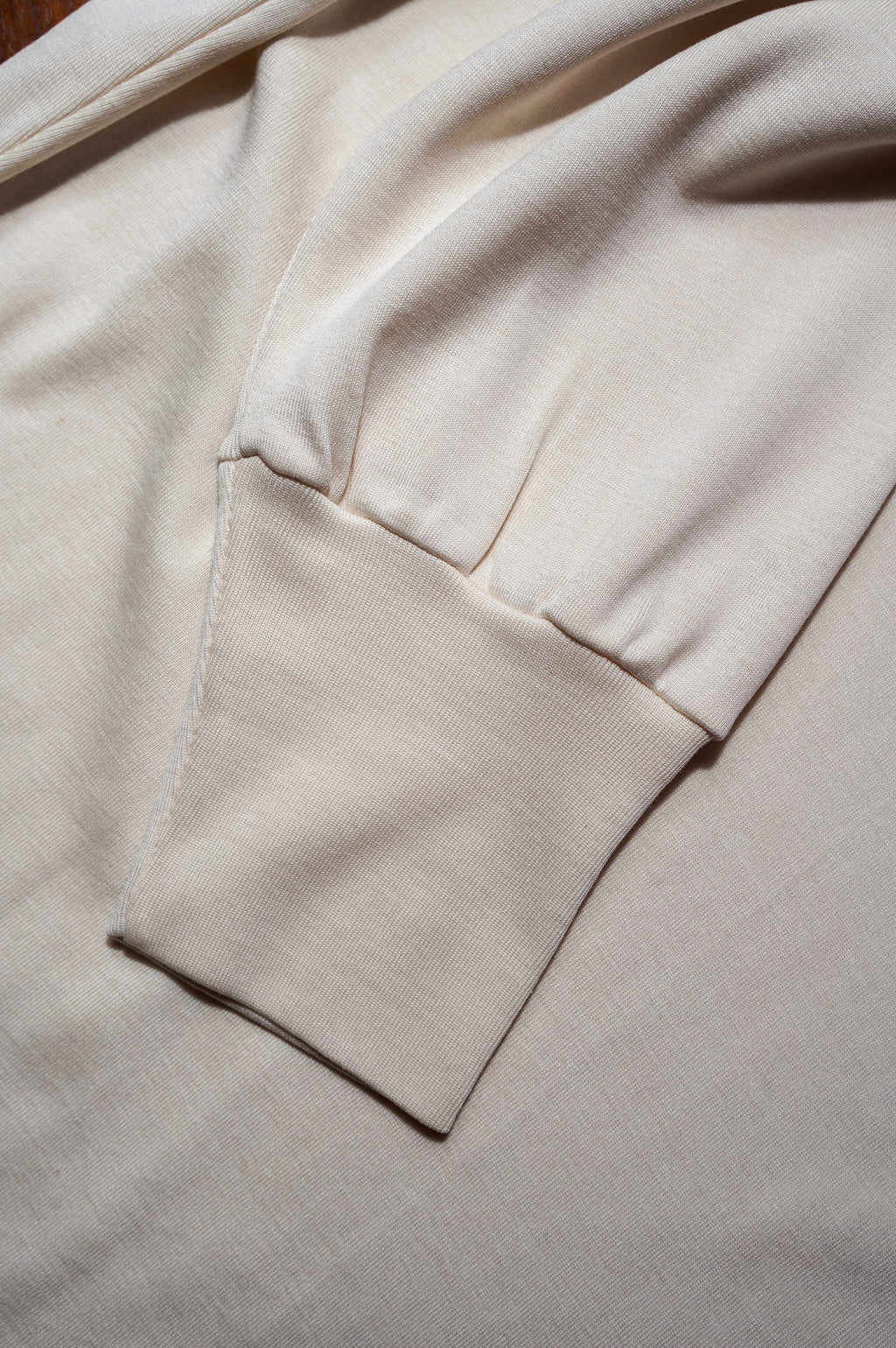 Olde Homesteader YOUTH "SILK RIB CREW NECK LONG SLEEVE" [ECRU]