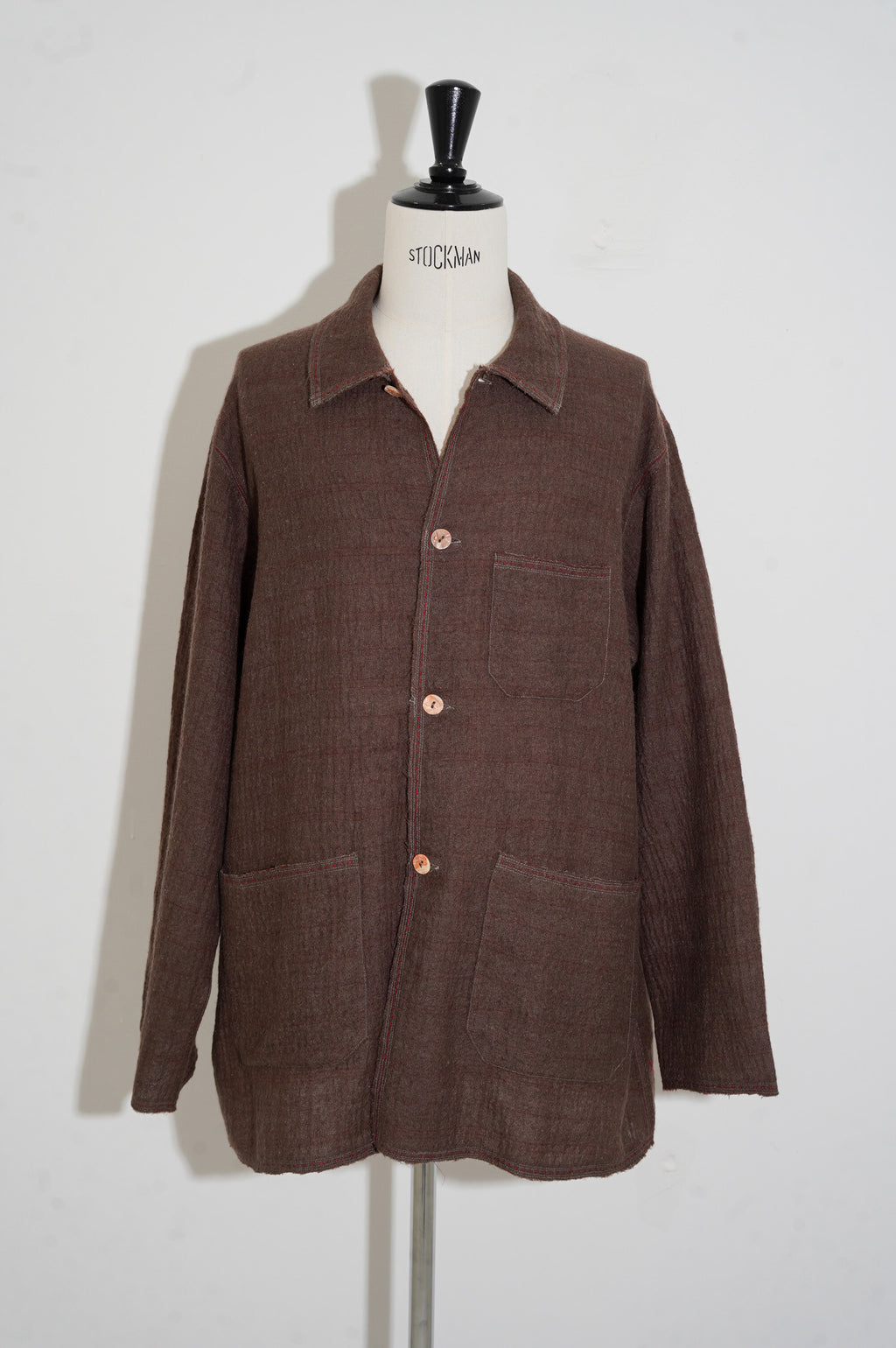 MAATEE&SONS "GUPTA W FACE COVERALL" [BROWN]