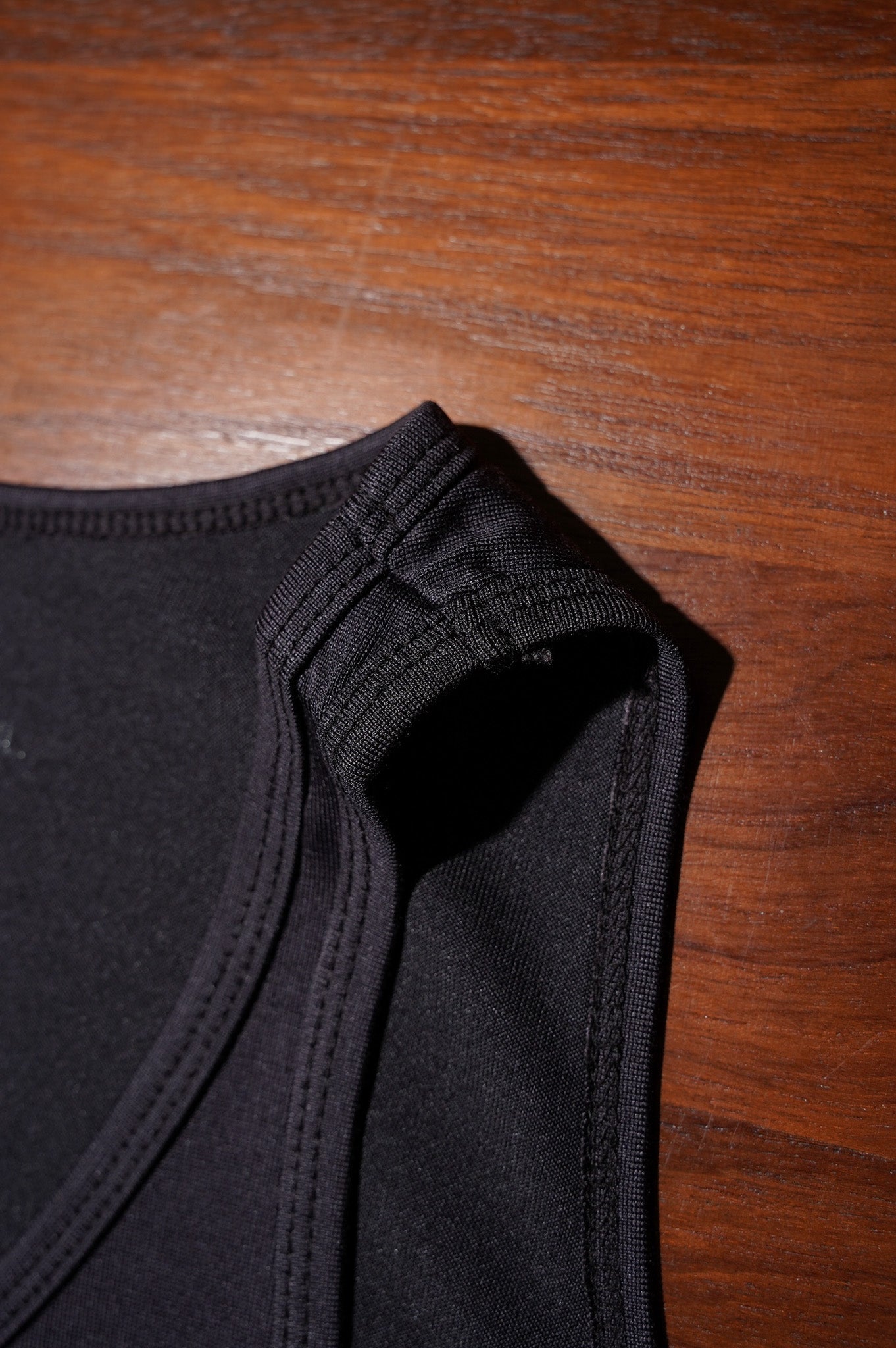 KANEMASA PHIL. "22G Silk Pack Tank" [CHARCOAL]