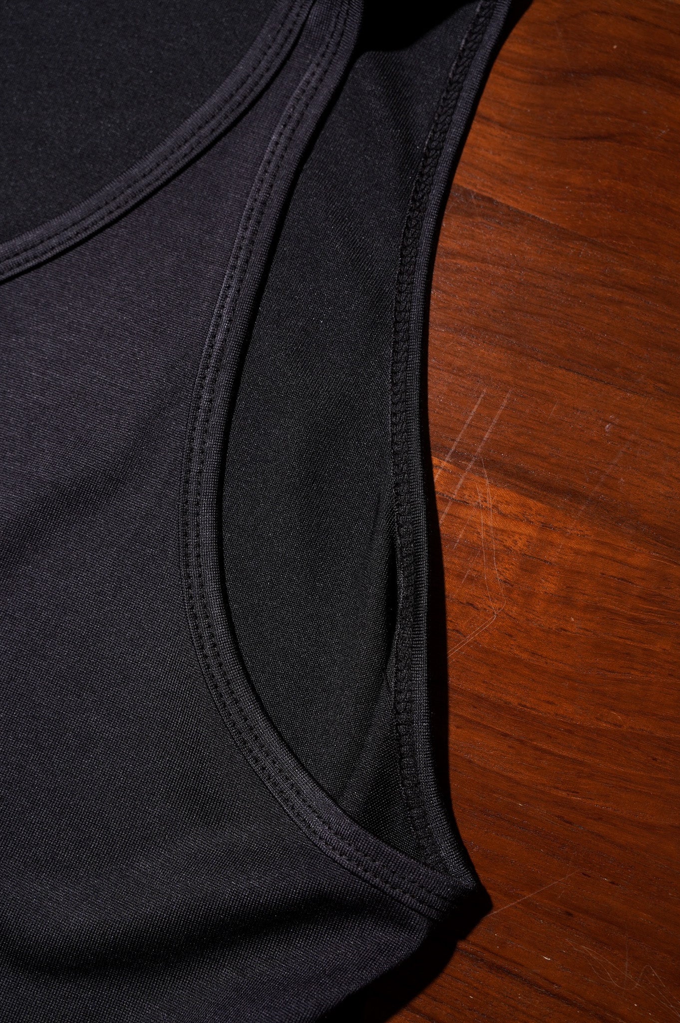 KANEMASA PHIL. "22G Silk Pack Tank" [CHARCOAL]