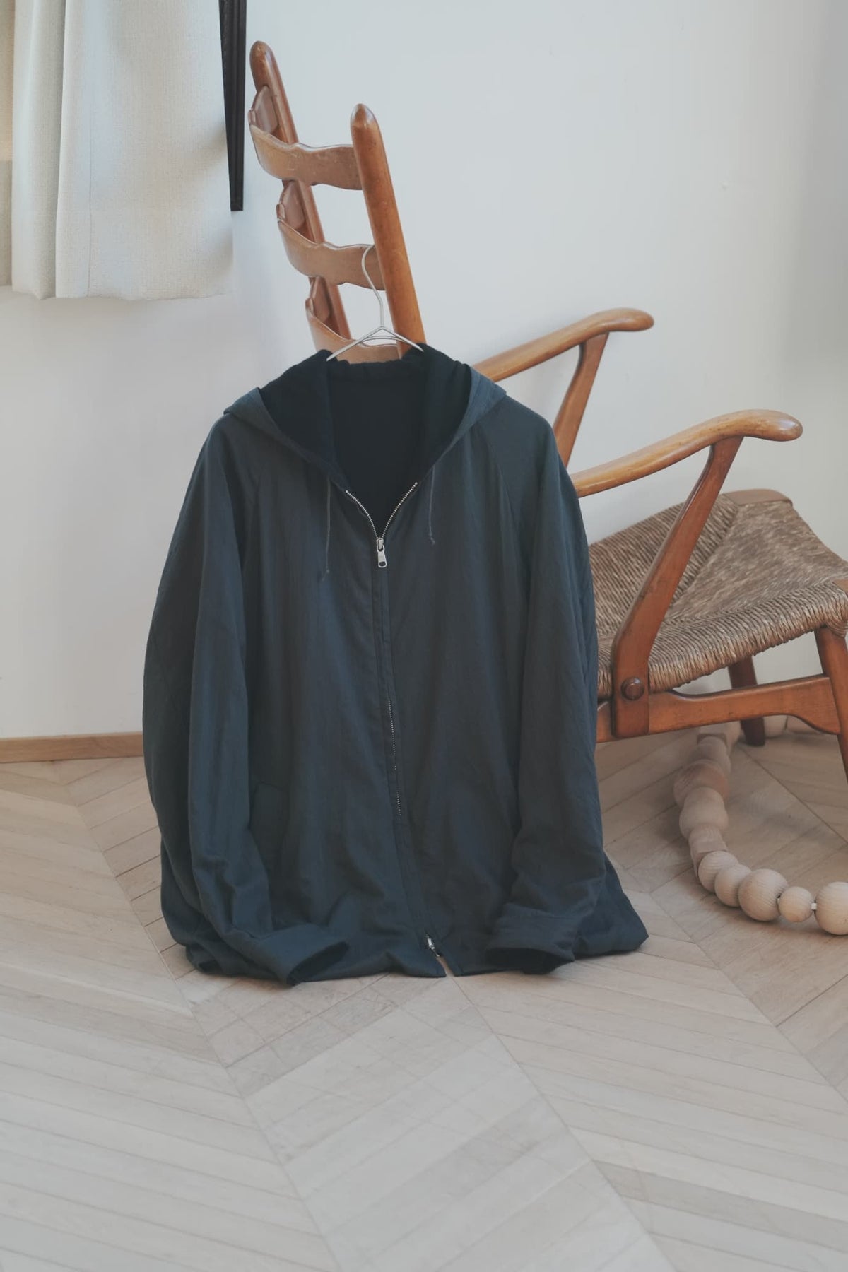 MAATEE&SONS "H/A WOOL HOOD BLOUSON"
