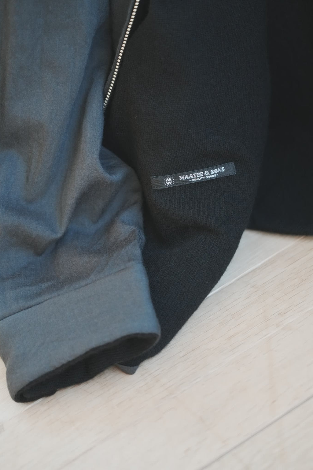 MAATEE&SONS "H/A WOOL HOOD BLOUSON"