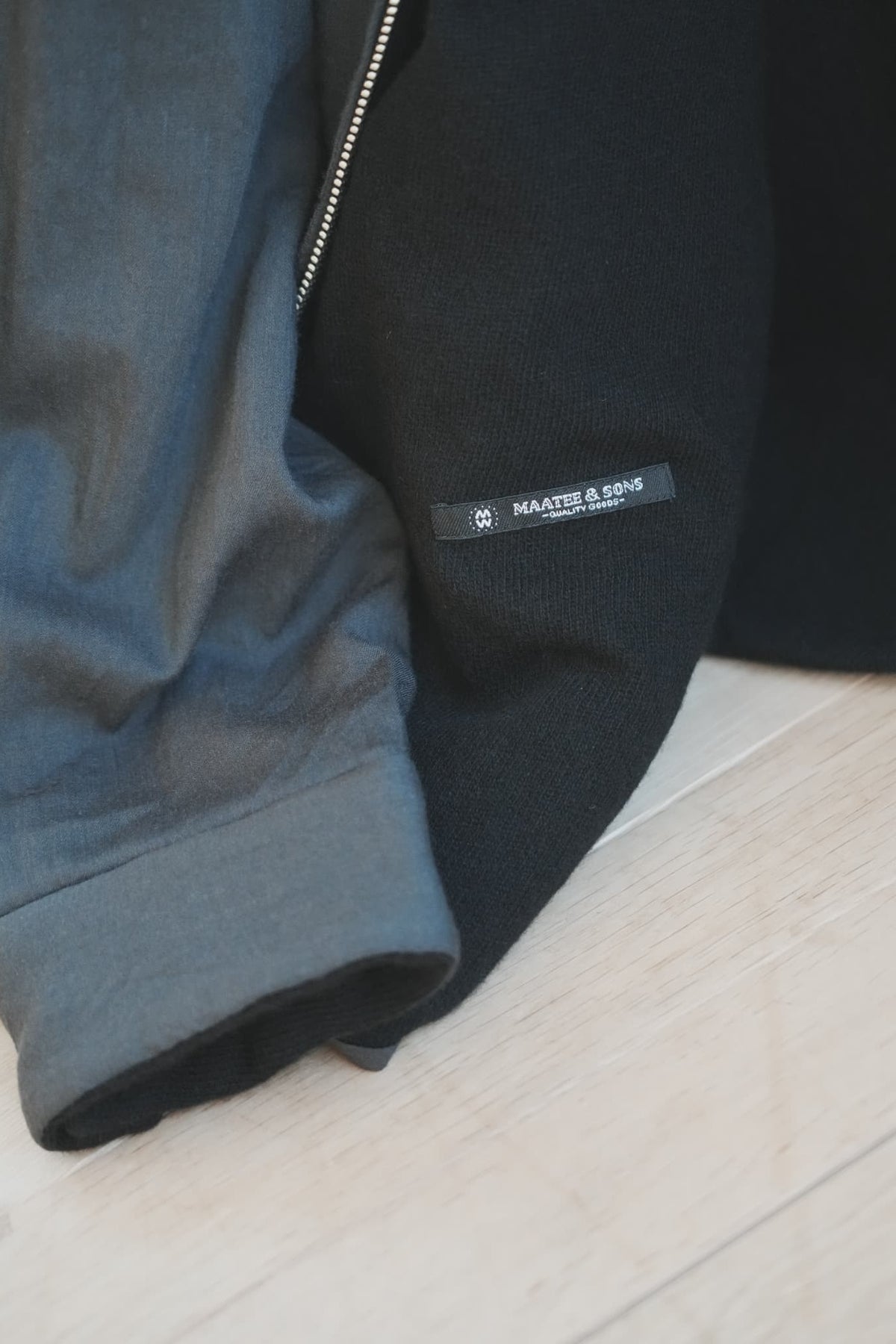 MAATEE&SONS "H/A WOOL HOOD BLOUSON"
