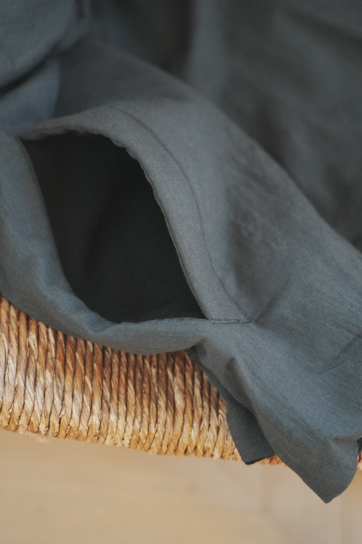 MAATEE&SONS "H/A WOOL HOOD BLOUSON"