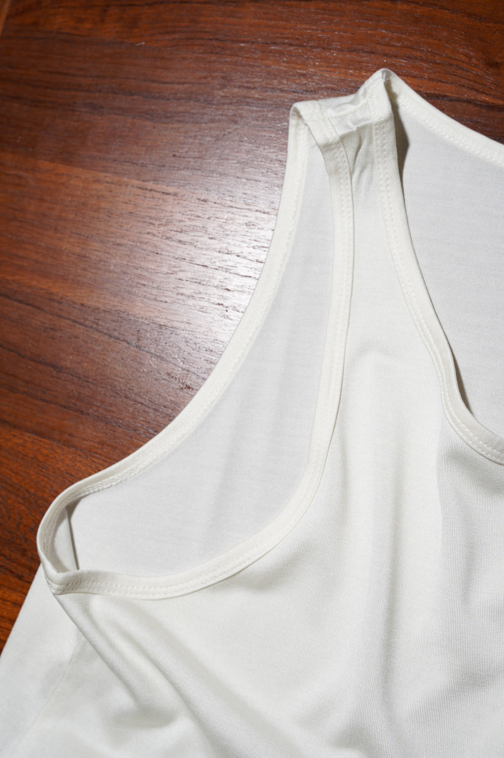 KANEMASA PHIL. "22G Silk Pack Tank" [WHITE]