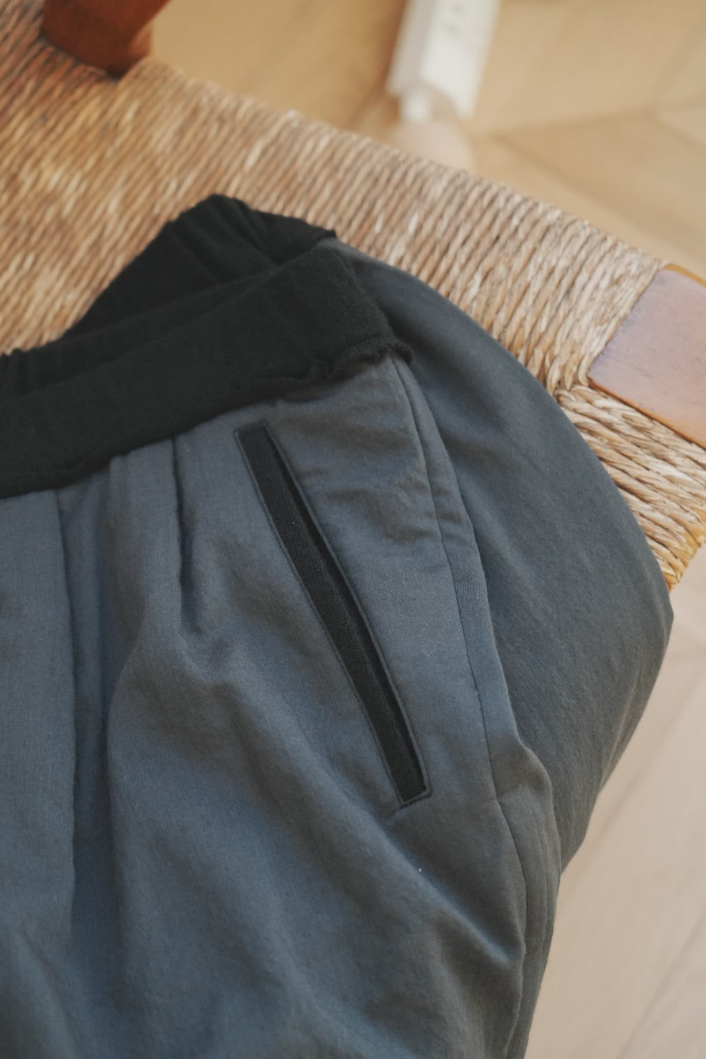 MAATEE&SONS "LAYERD PANTS H/A WOOL 裏カシミヤ”