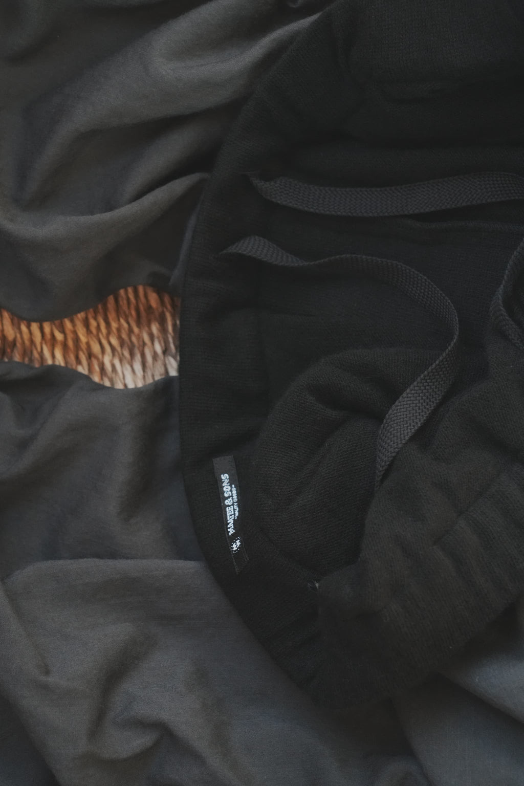 MAATEE&SONS "LAYERD PANTS H/A WOOL 裏カシミヤ”