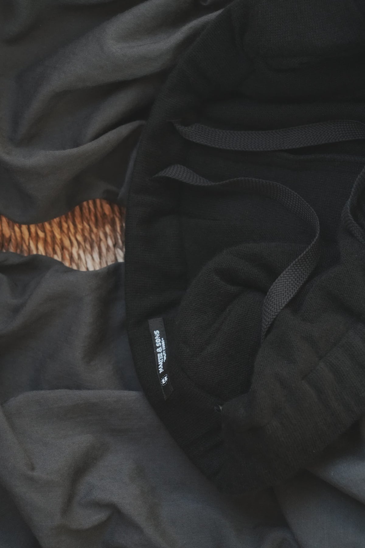 MAATEE&SONS "LAYERD PANTS H/A WOOL 裏カシミヤ”