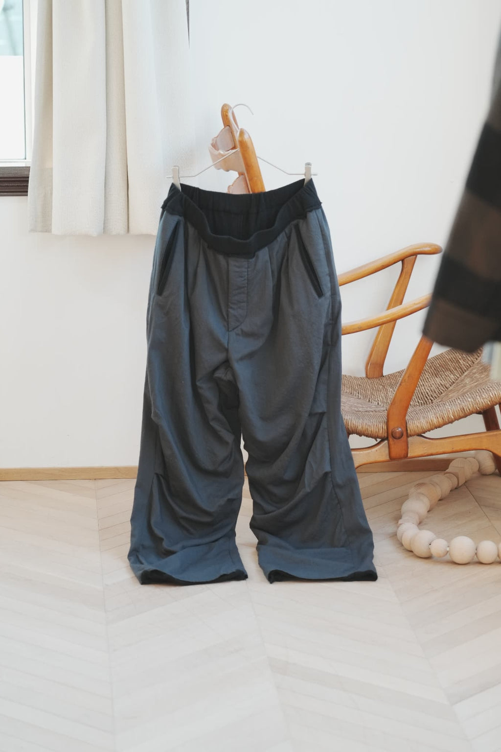 MAATEE&SONS "LAYERD PANTS H/A WOOL 裏カシミヤ”