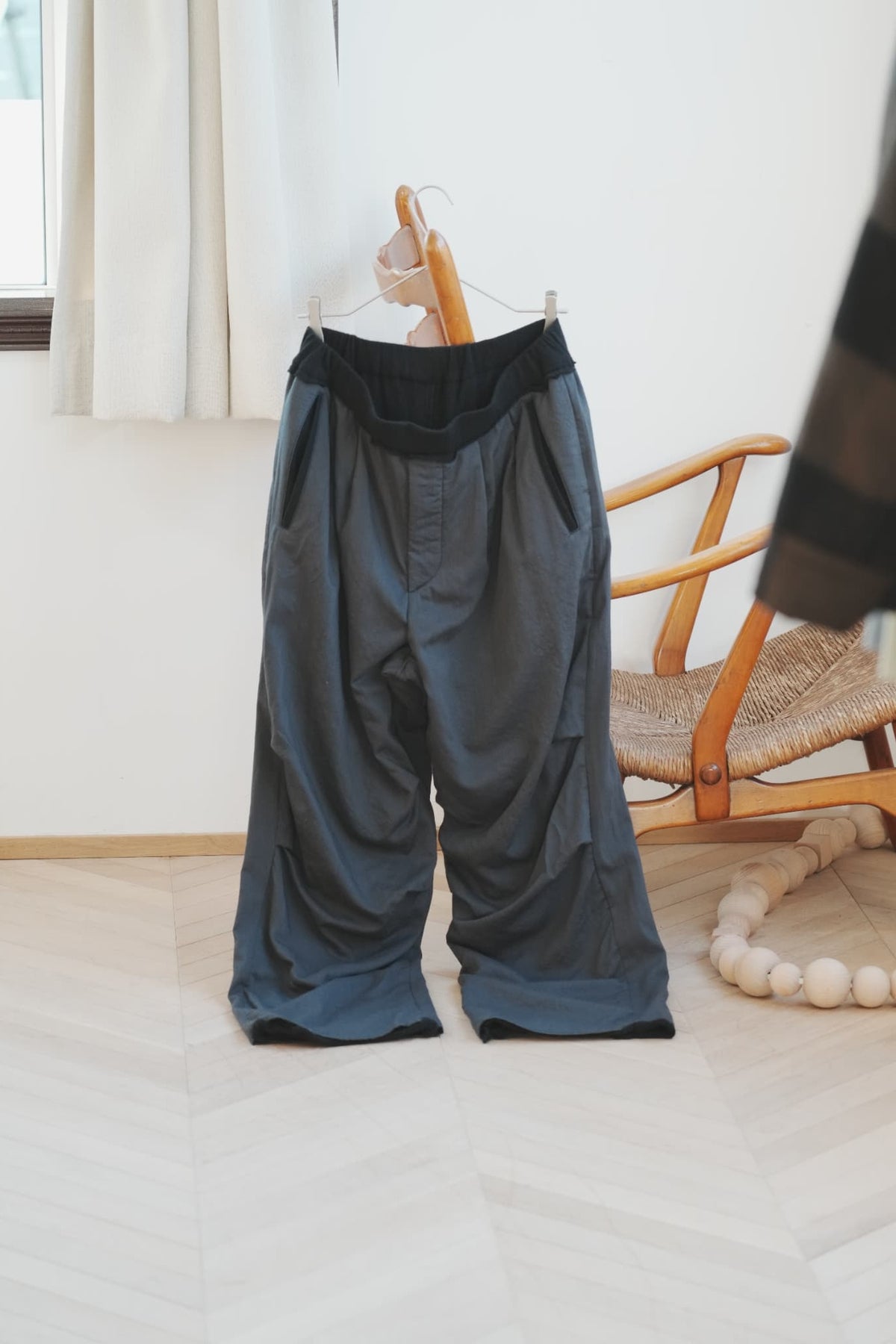 MAATEE&SONS "LAYERD PANTS H/A WOOL 裏カシミヤ”