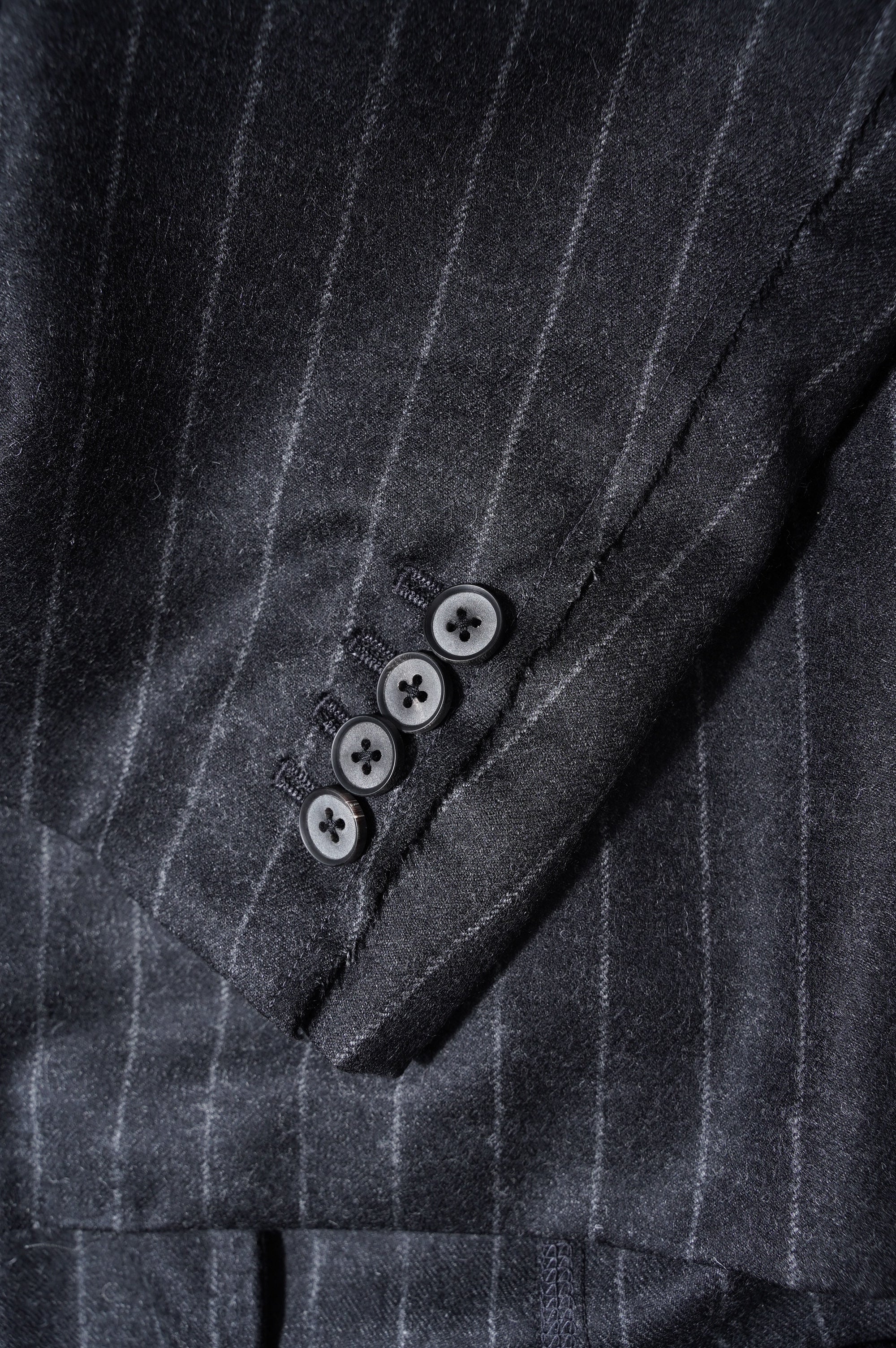 MAATEE&SONS "ダブルキリッパTAILORED" [CHARCOAL STRIPE]