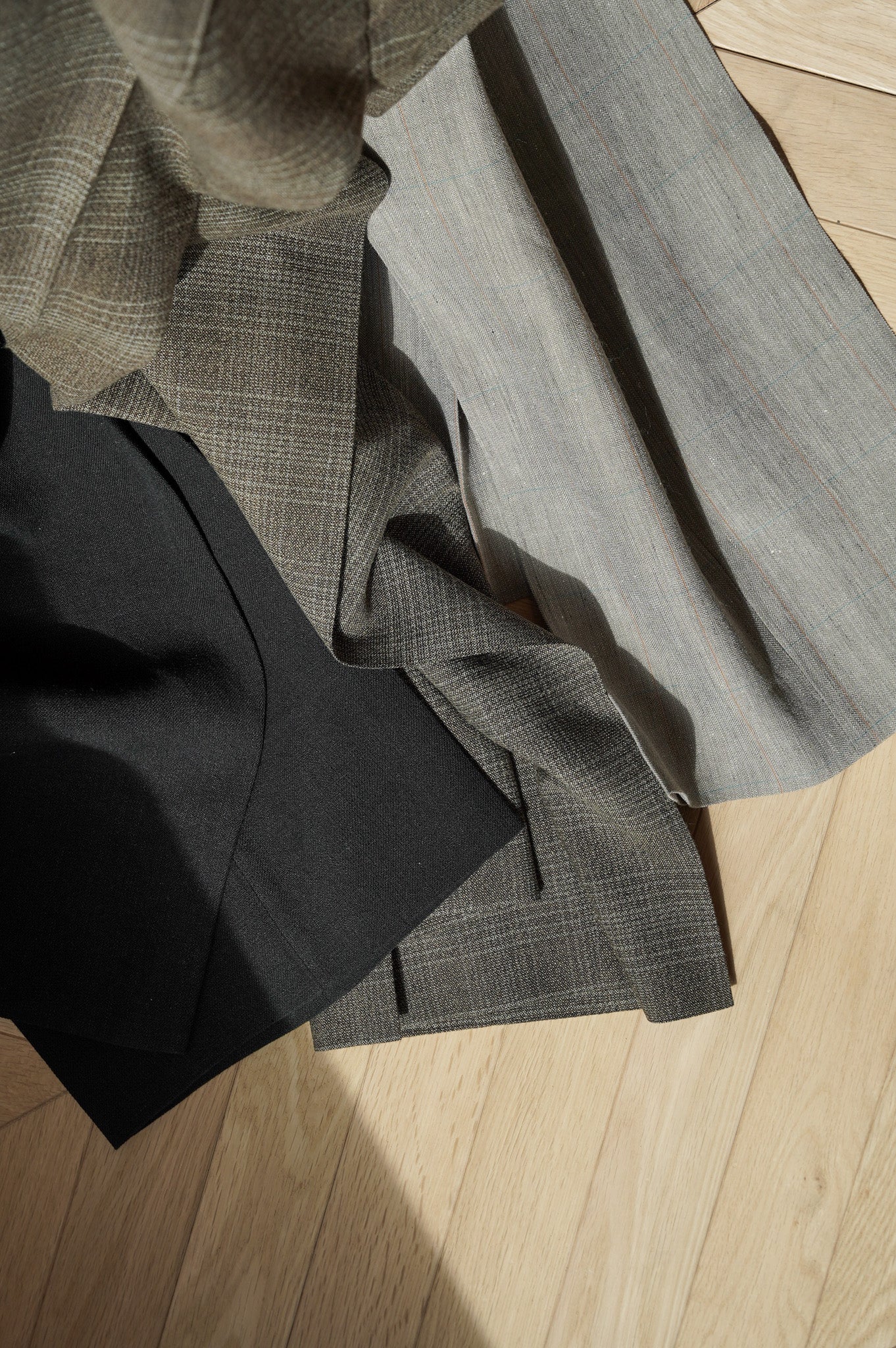 MAATEE&SONS "jeffery" [summer tweed mix]