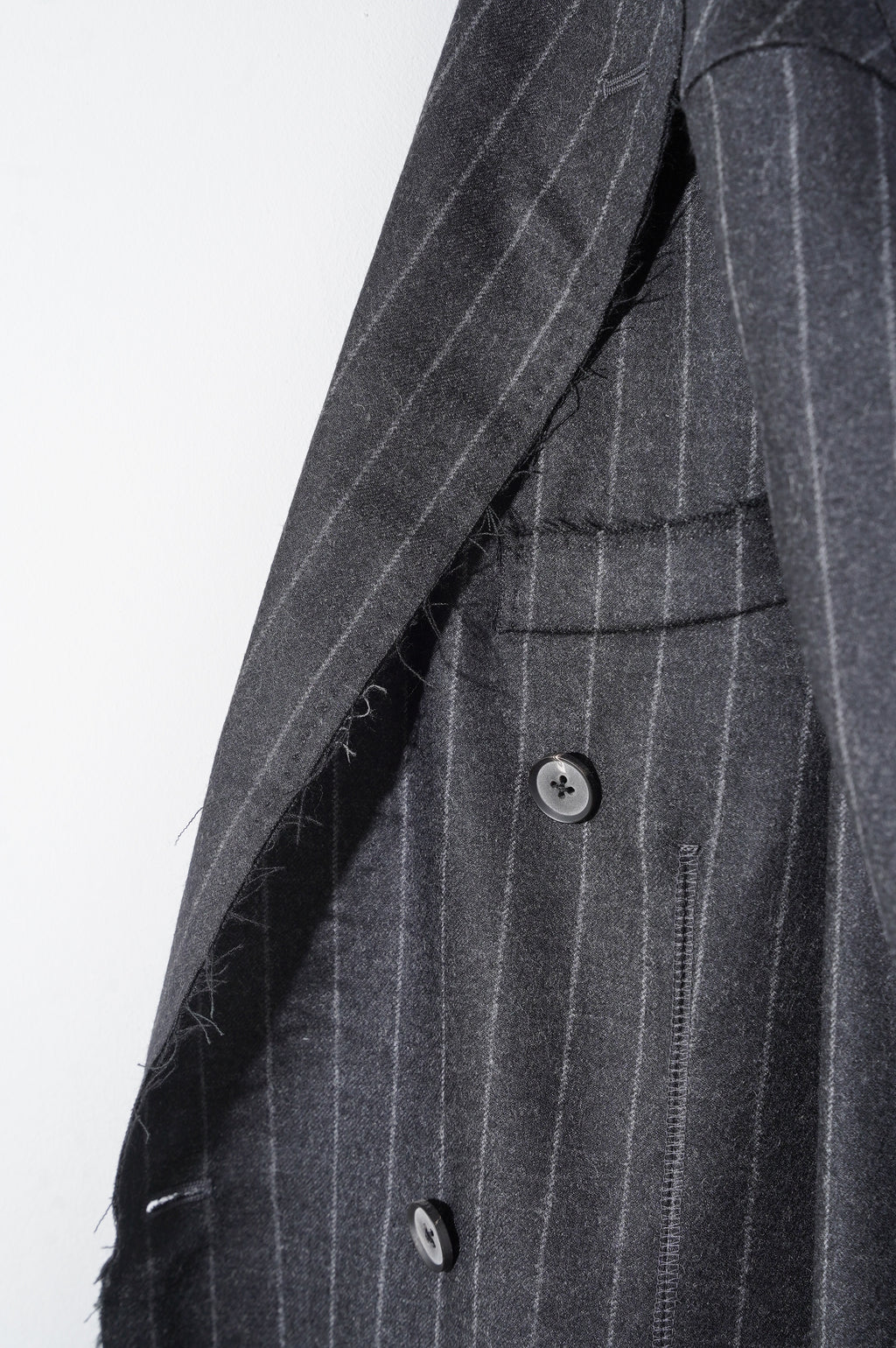 MAATEE&SONS "ダブルキリッパTAILORED" [CHARCOAL STRIPE]
