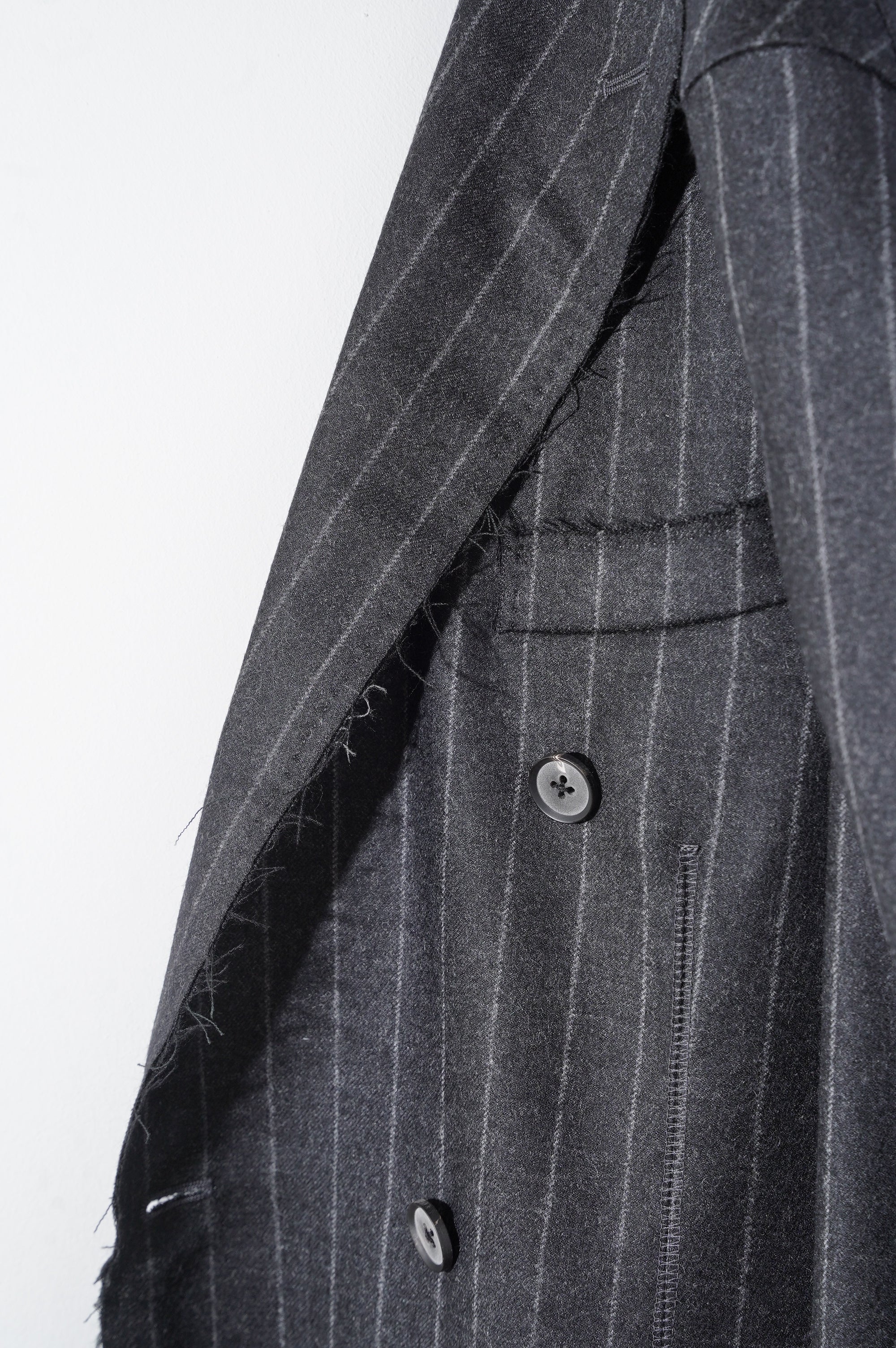 MAATEE&SONS "ダブルキリッパTAILORED" [CHARCOAL STRIPE]