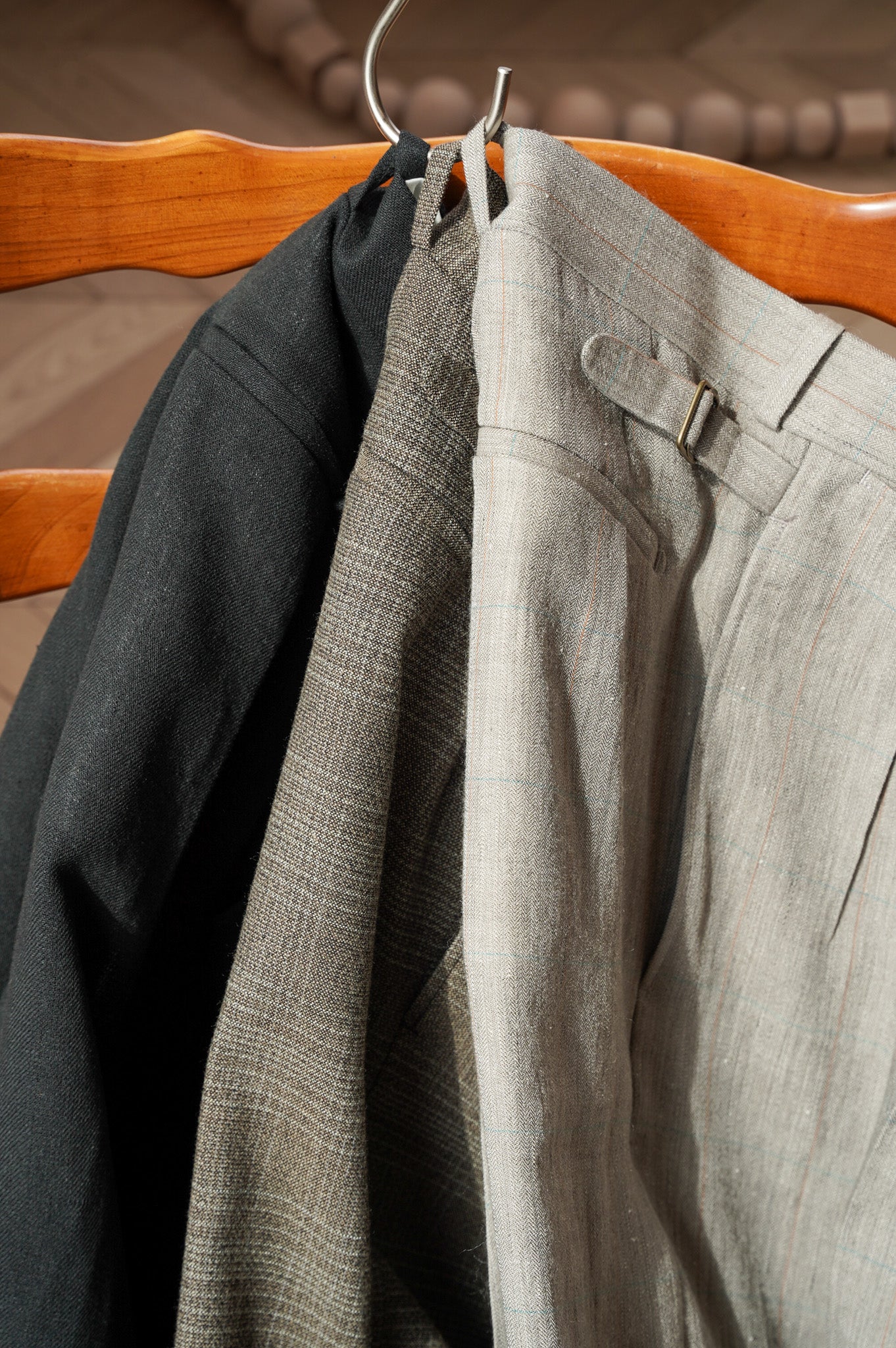 MAATEE&SONS "jeffery" [summer tweed mix]