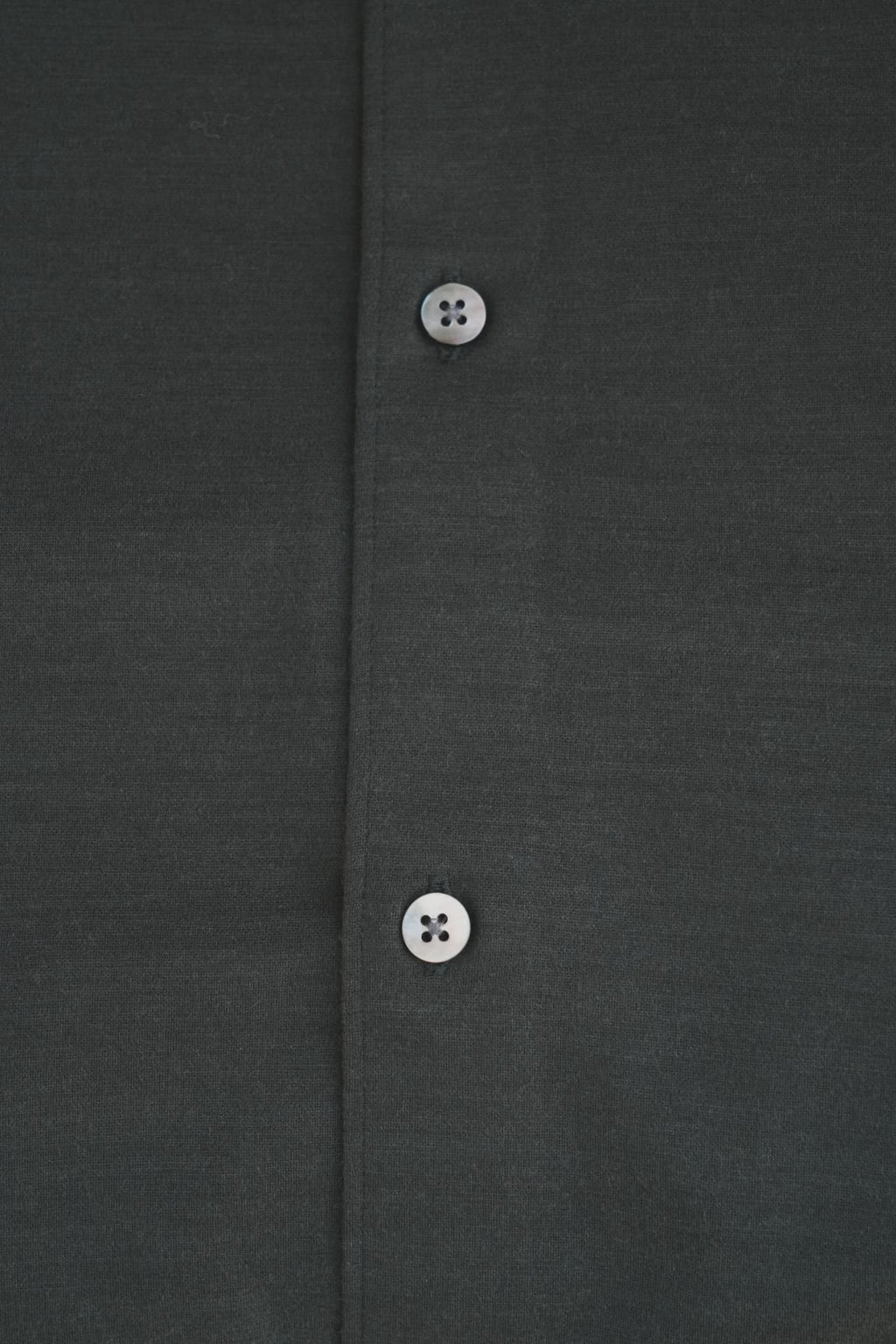KANEMASA PHIL. "36G Cashmere Wool Ideal Shirt" [OLIVE]
